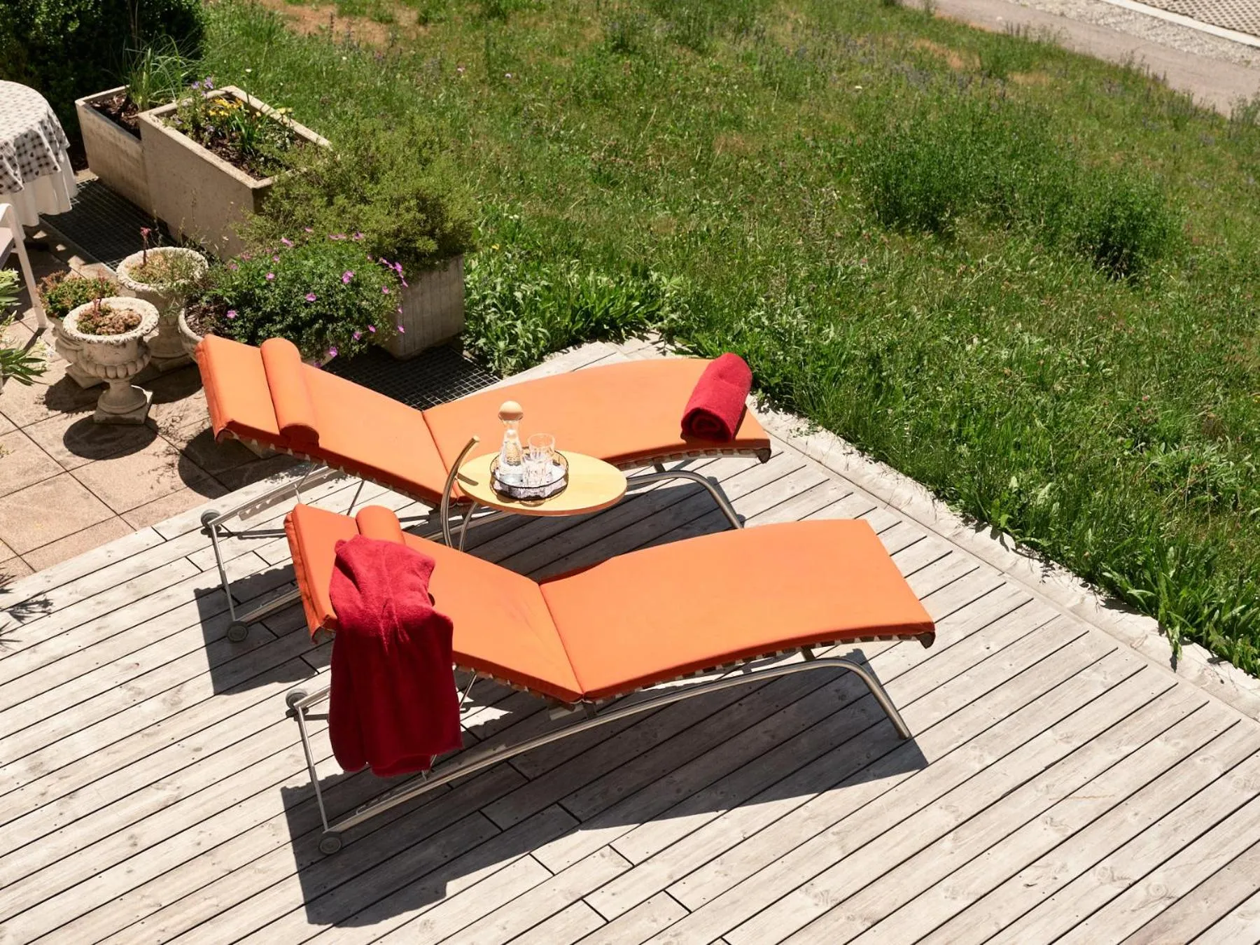 View (from property/room) in Panoramahotel Fliesserhof