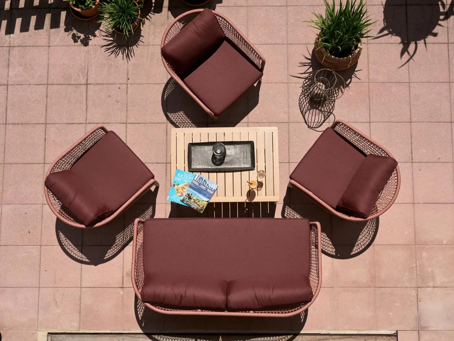 Seating area in Panoramahotel Fliesserhof