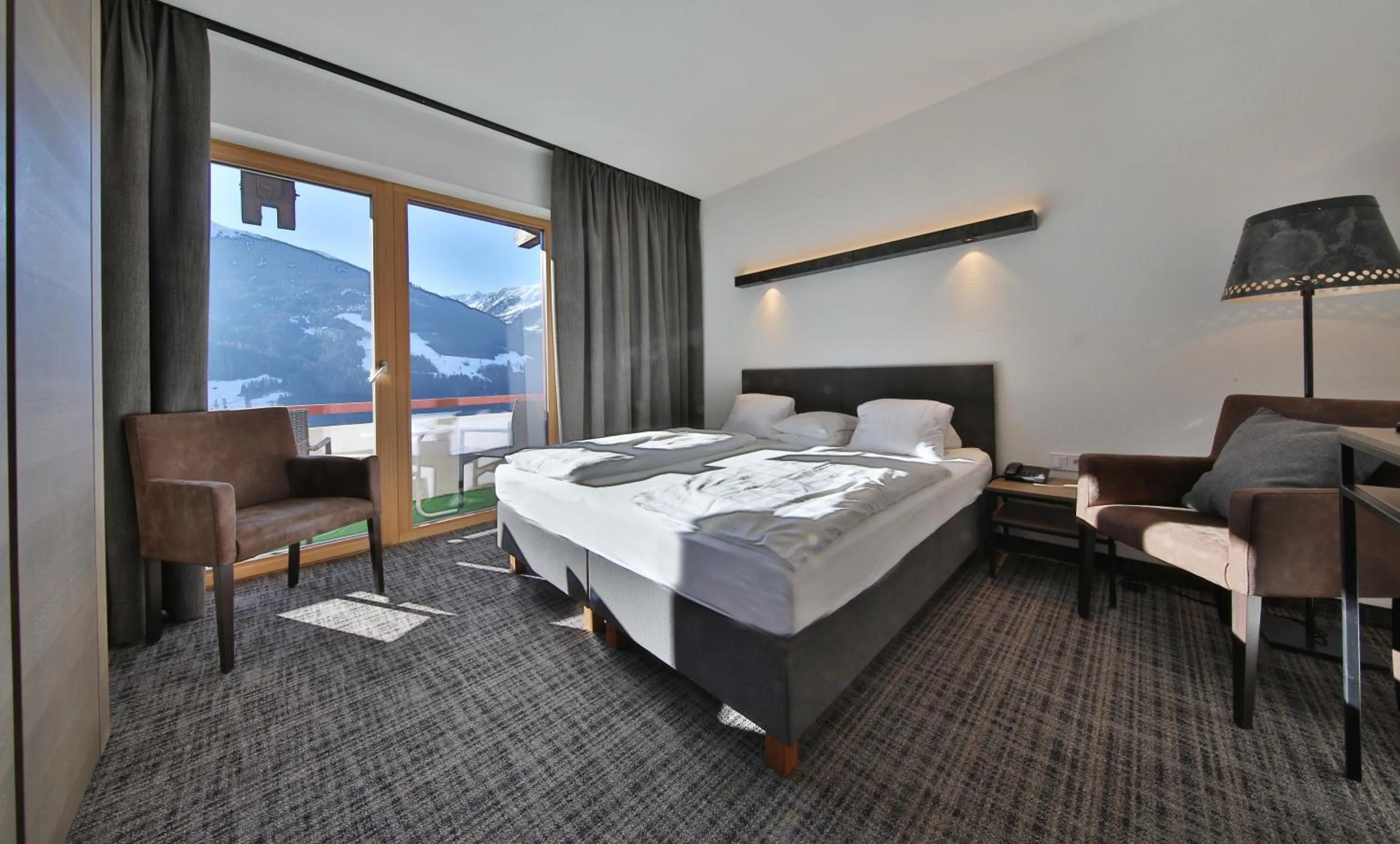 Photo of the whole room, Bed in Panoramahotel Fliesserhof