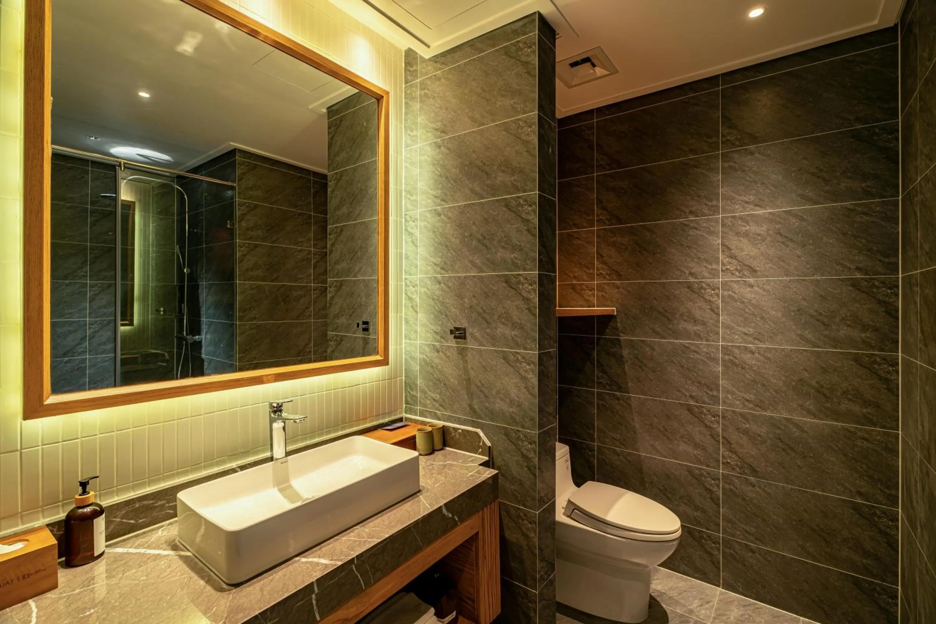 Shower in Nam Dat Hotel by D'Lecia Ha Long