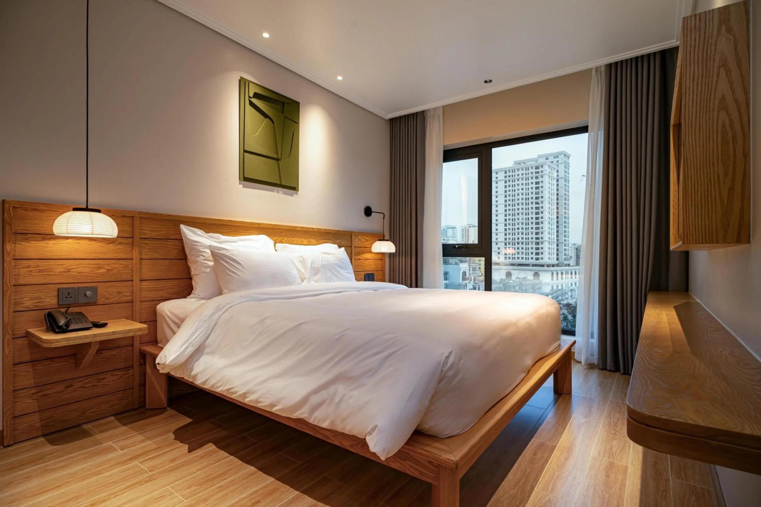 Bed in Nam Dat Hotel by D'Lecia Ha Long