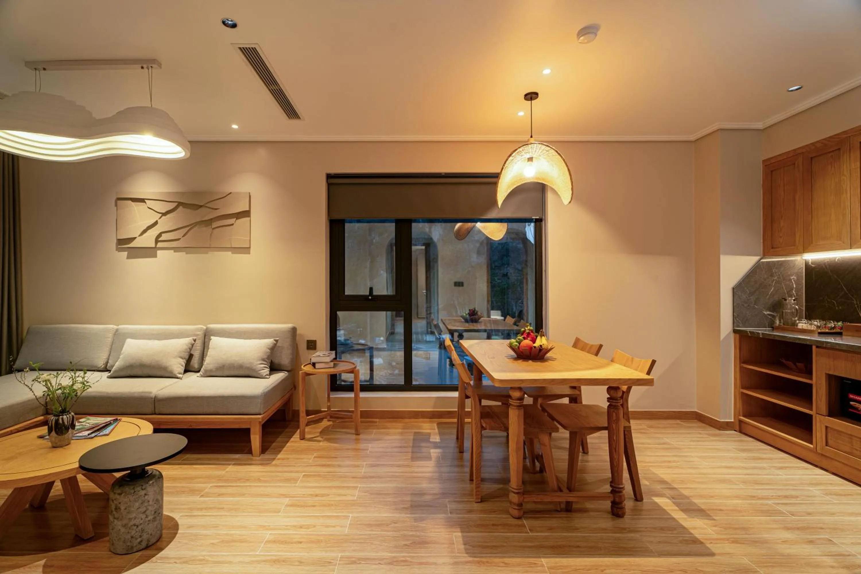 Living room in Nam Dat Hotel by D'Lecia Ha Long