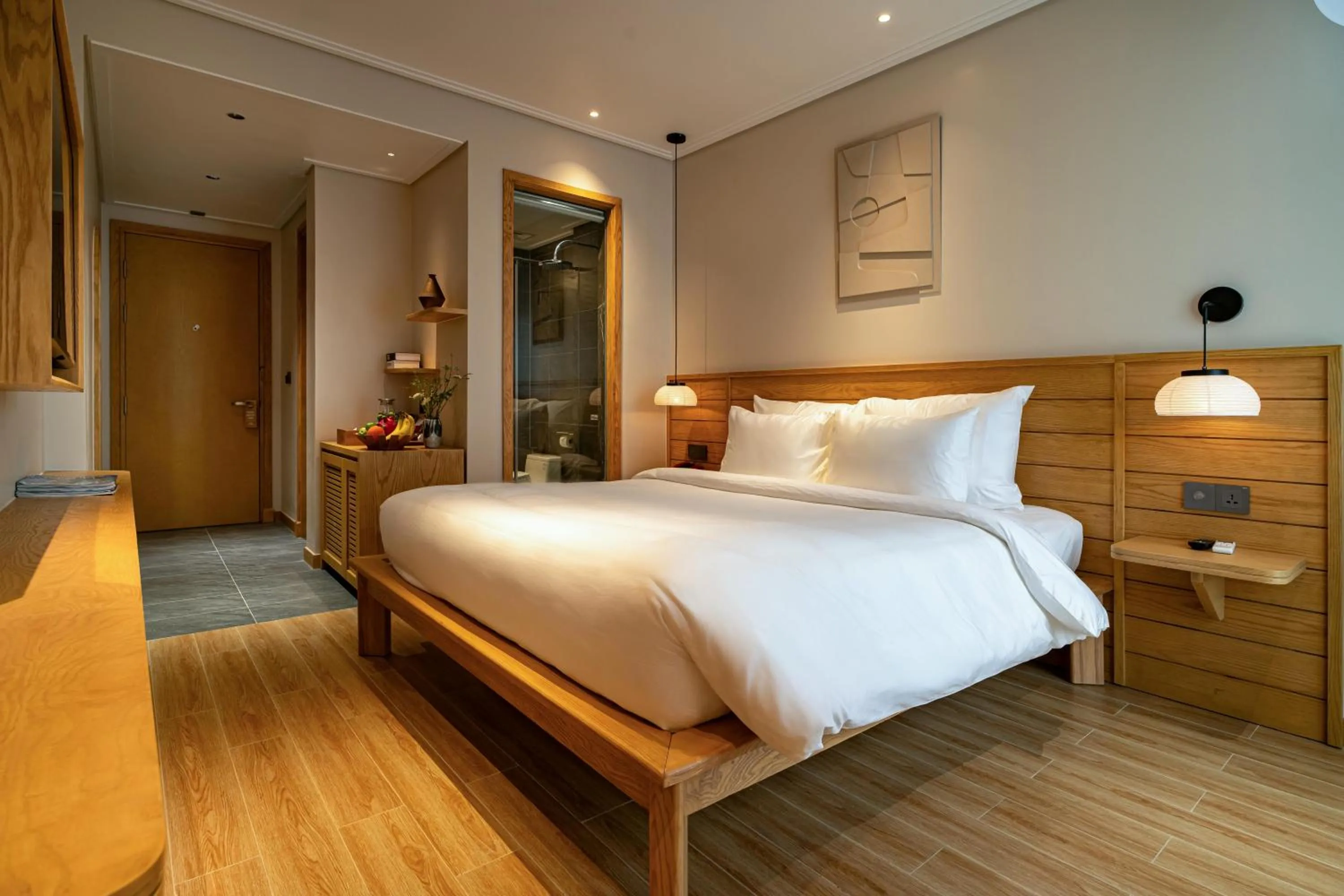 Bed in Nam Dat Hotel by D'Lecia Ha Long