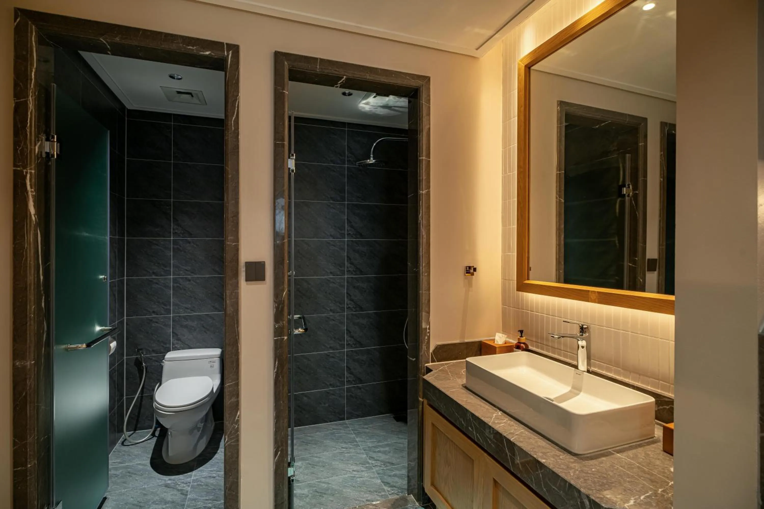 Shower in Nam Dat Hotel by D'Lecia Ha Long