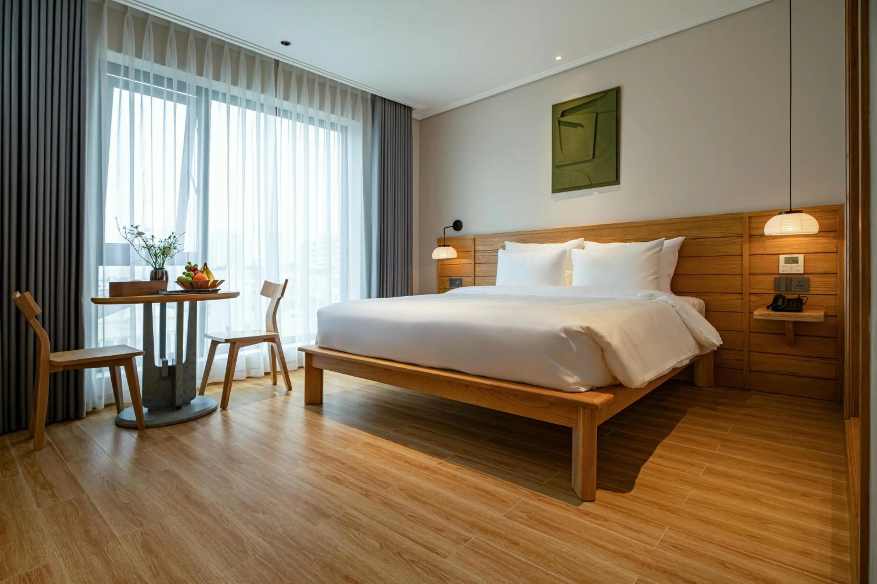 Bed in Nam Dat Hotel by D'Lecia Ha Long