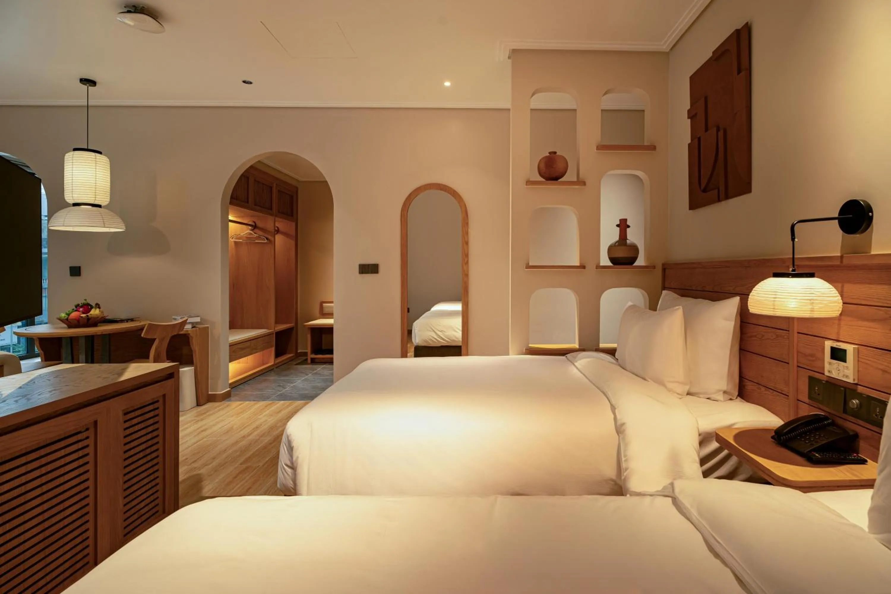 Bed in Nam Dat Hotel by D'Lecia Ha Long