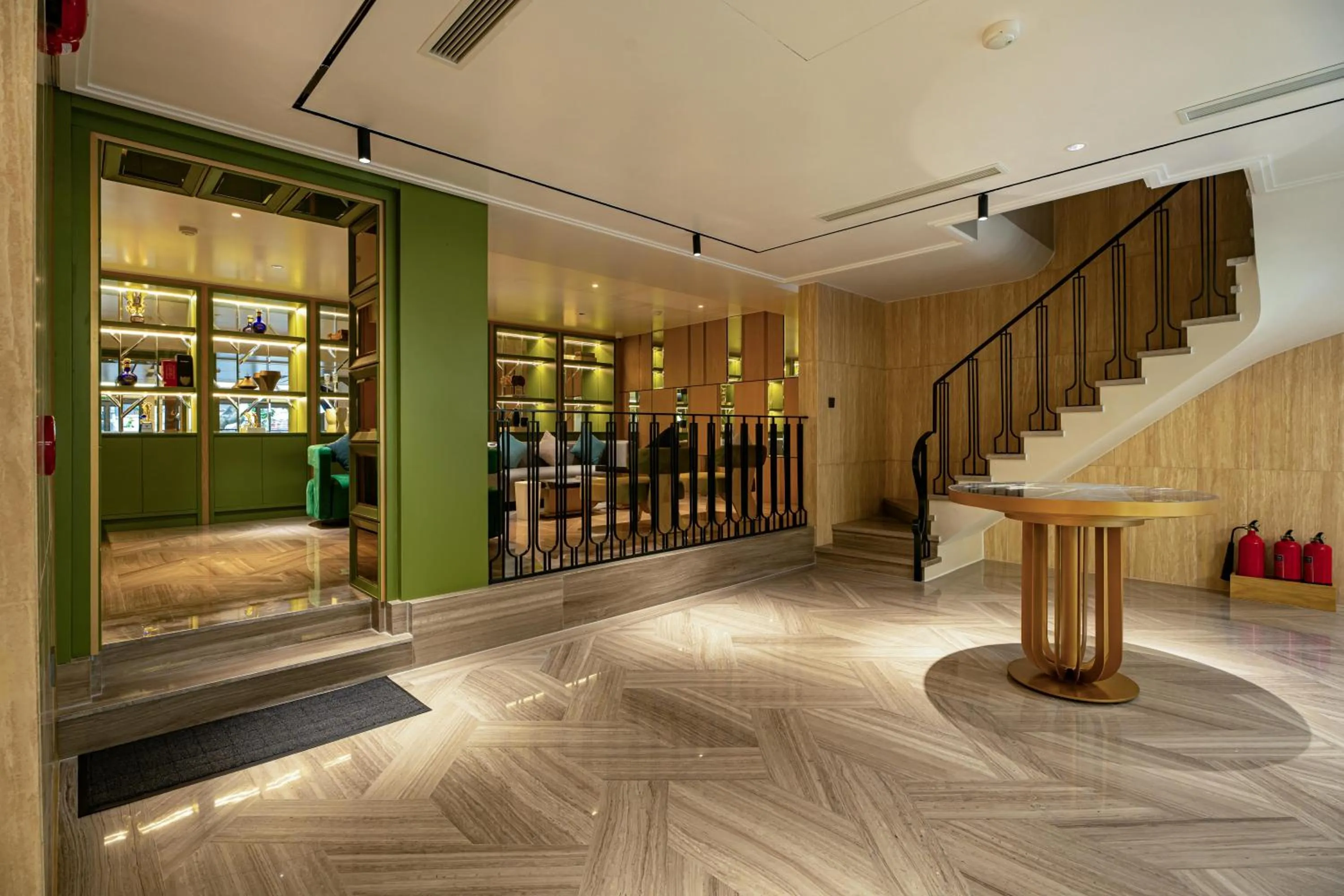 Lounge or bar in Nam Dat Hotel by D'Lecia Ha Long