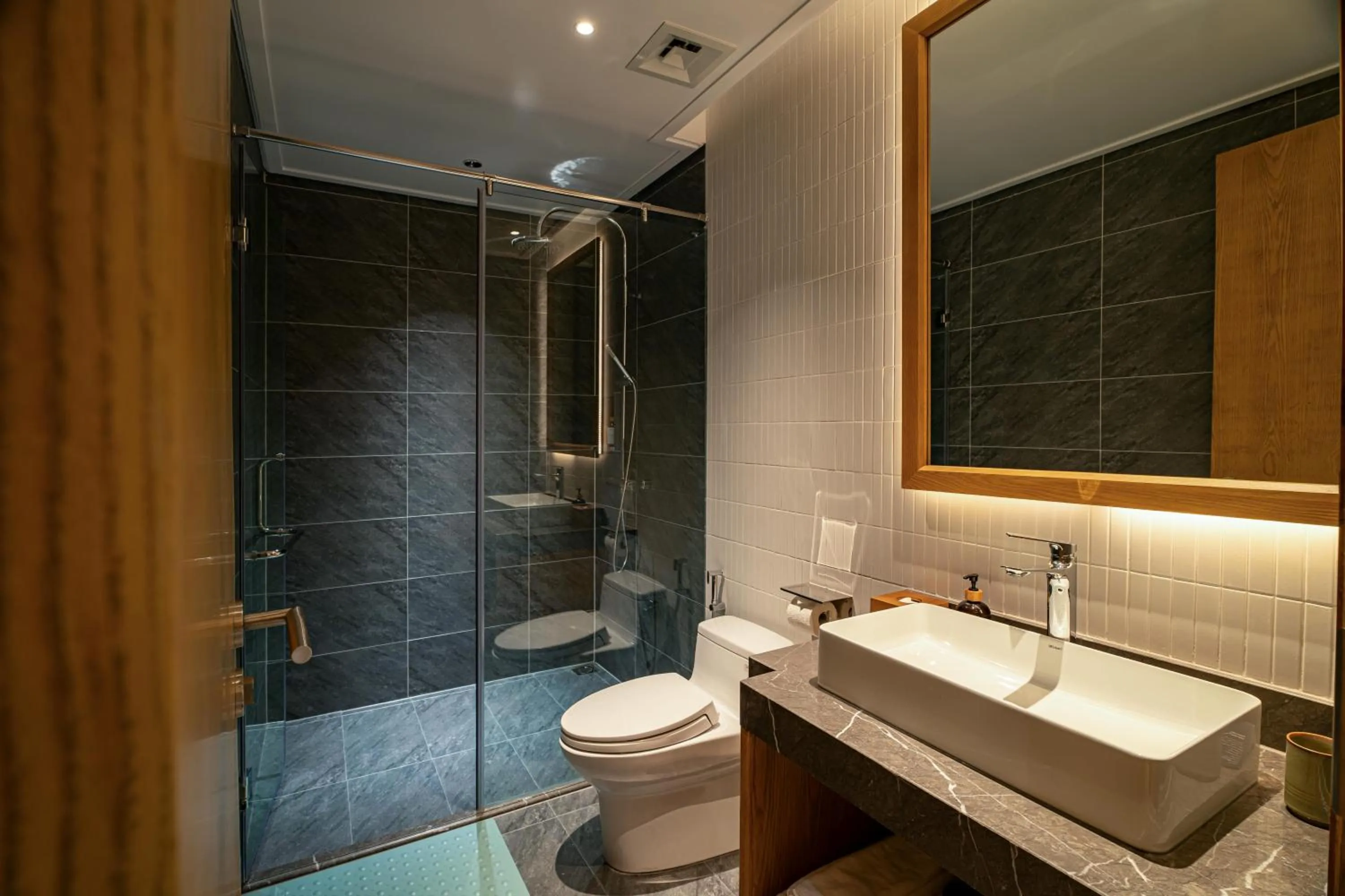 Shower in Nam Dat Hotel by D'Lecia Ha Long