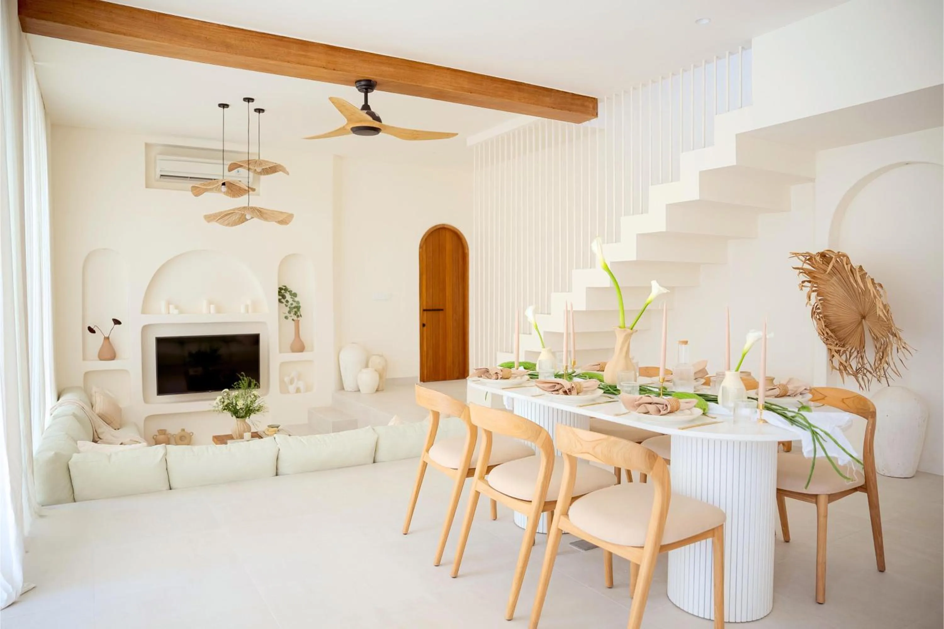 Living room in Mazari Villas
