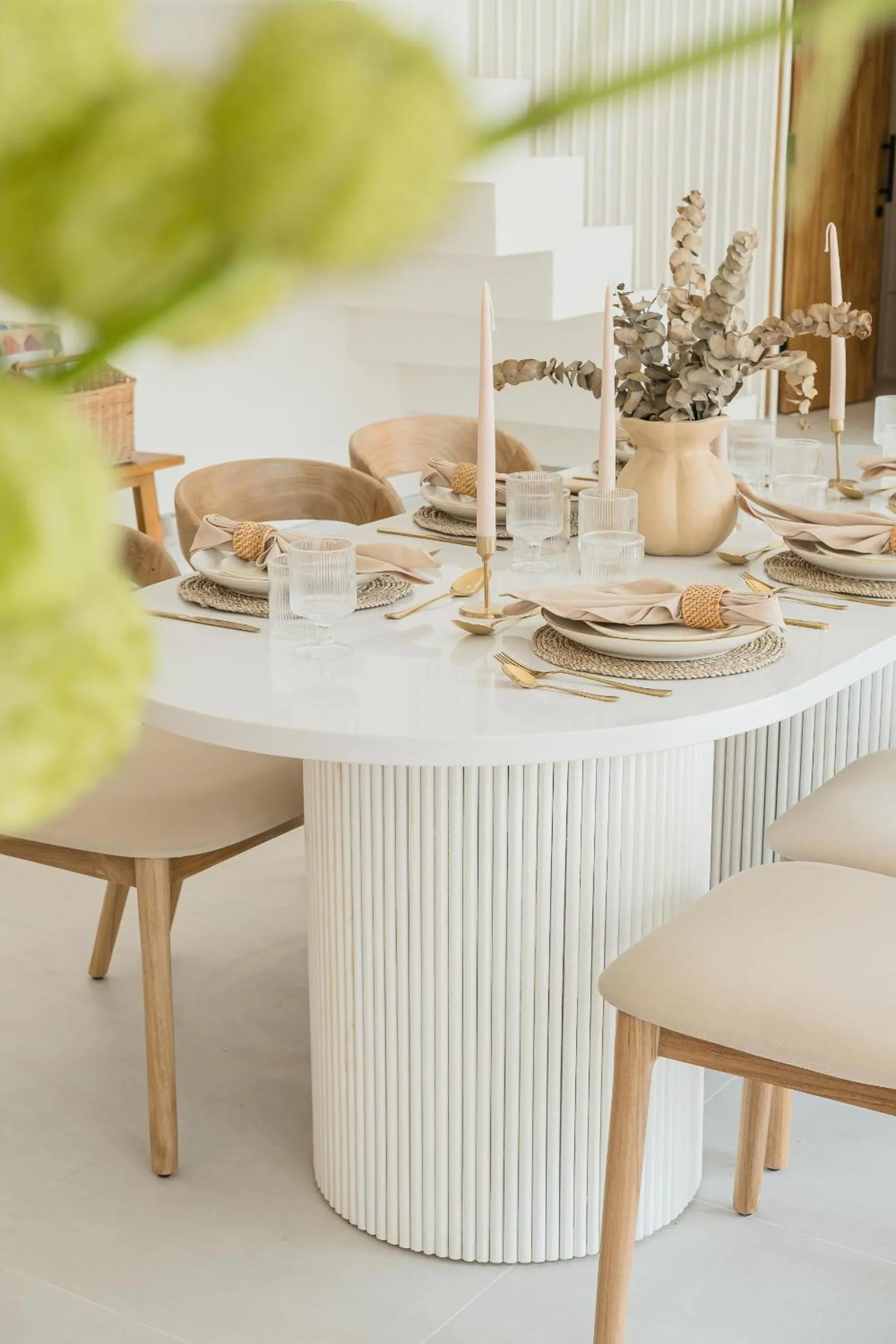 Dining area in Mazari Villas