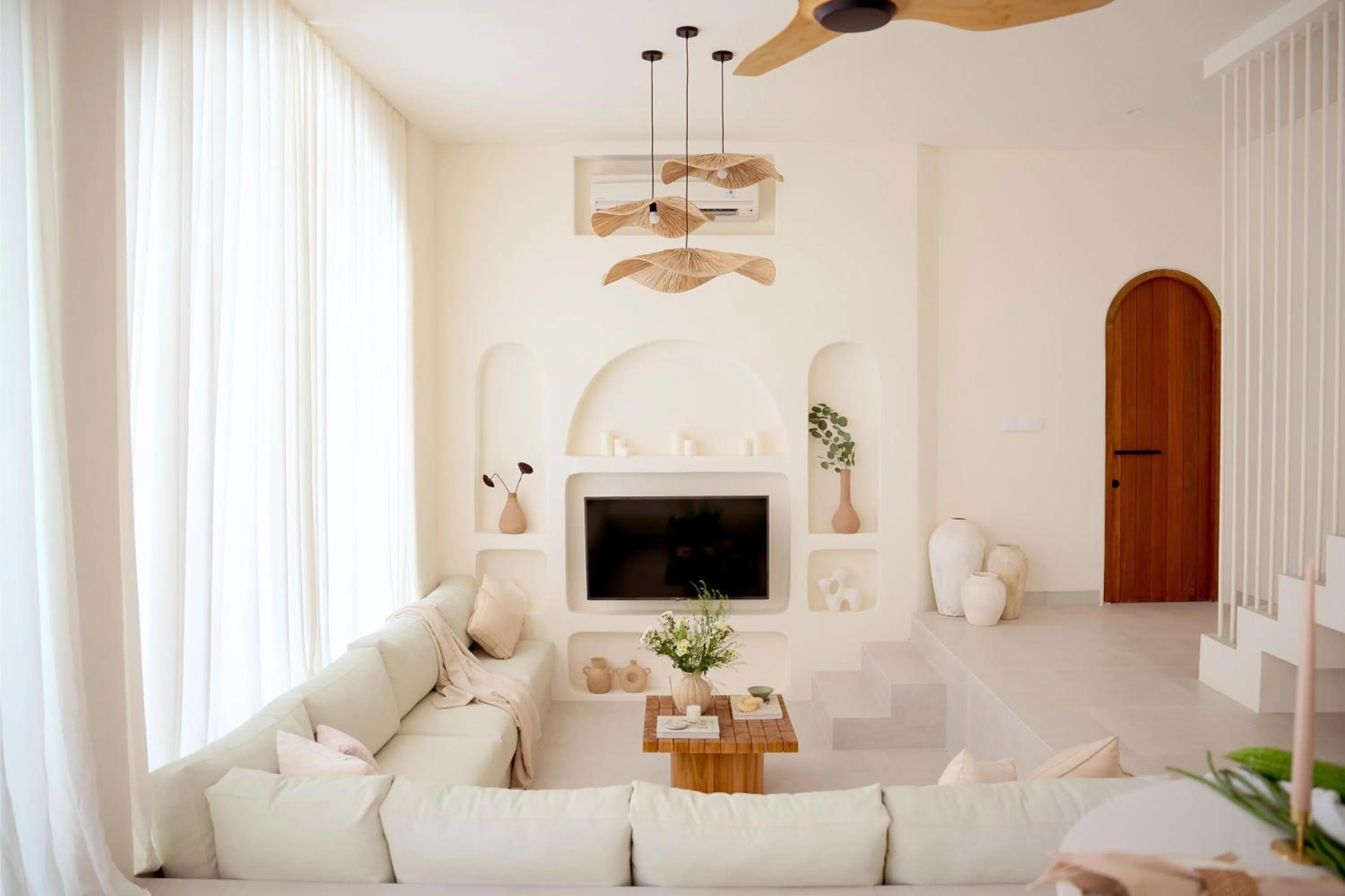 Living room in Mazari Villas