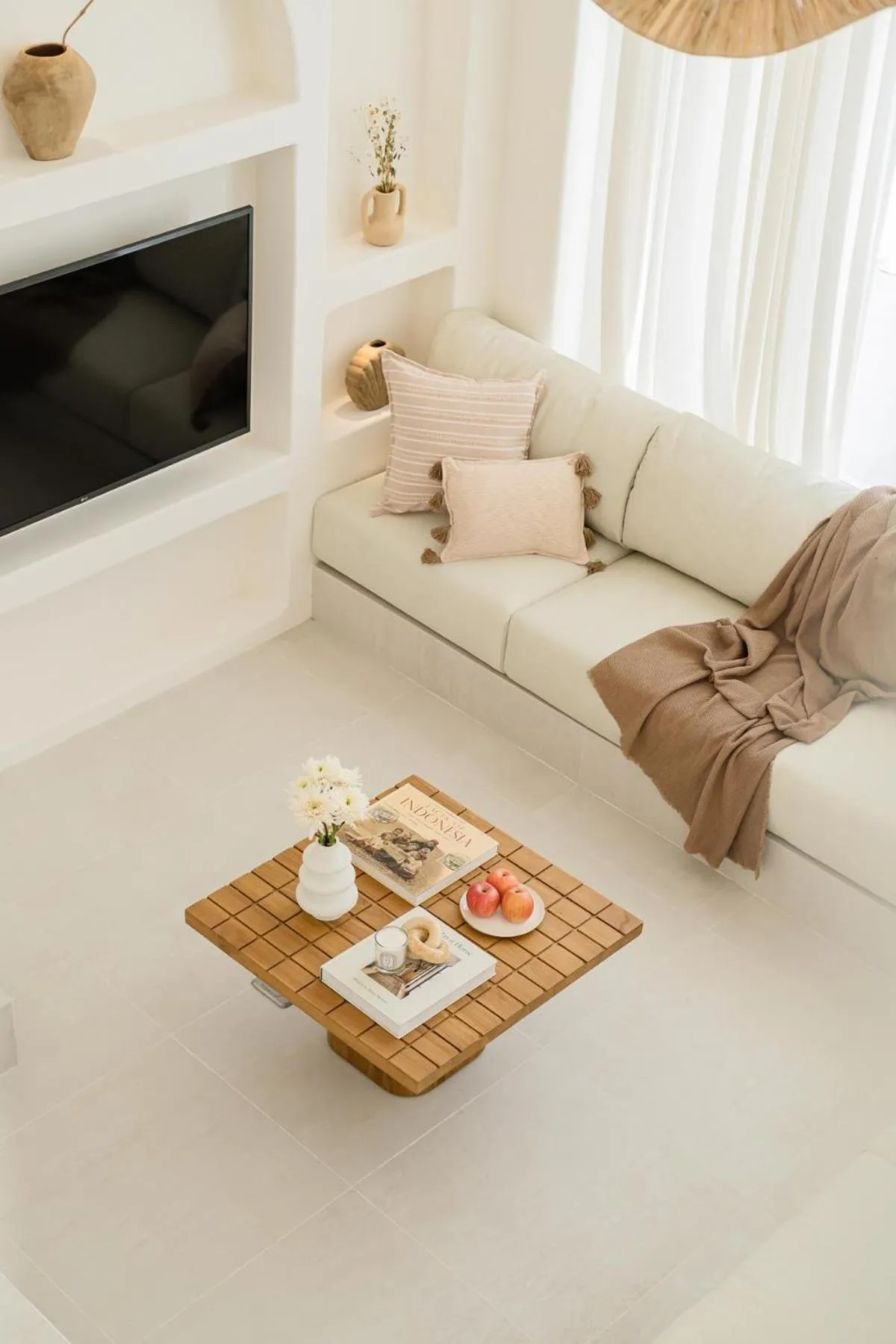 Living room in Mazari Villas