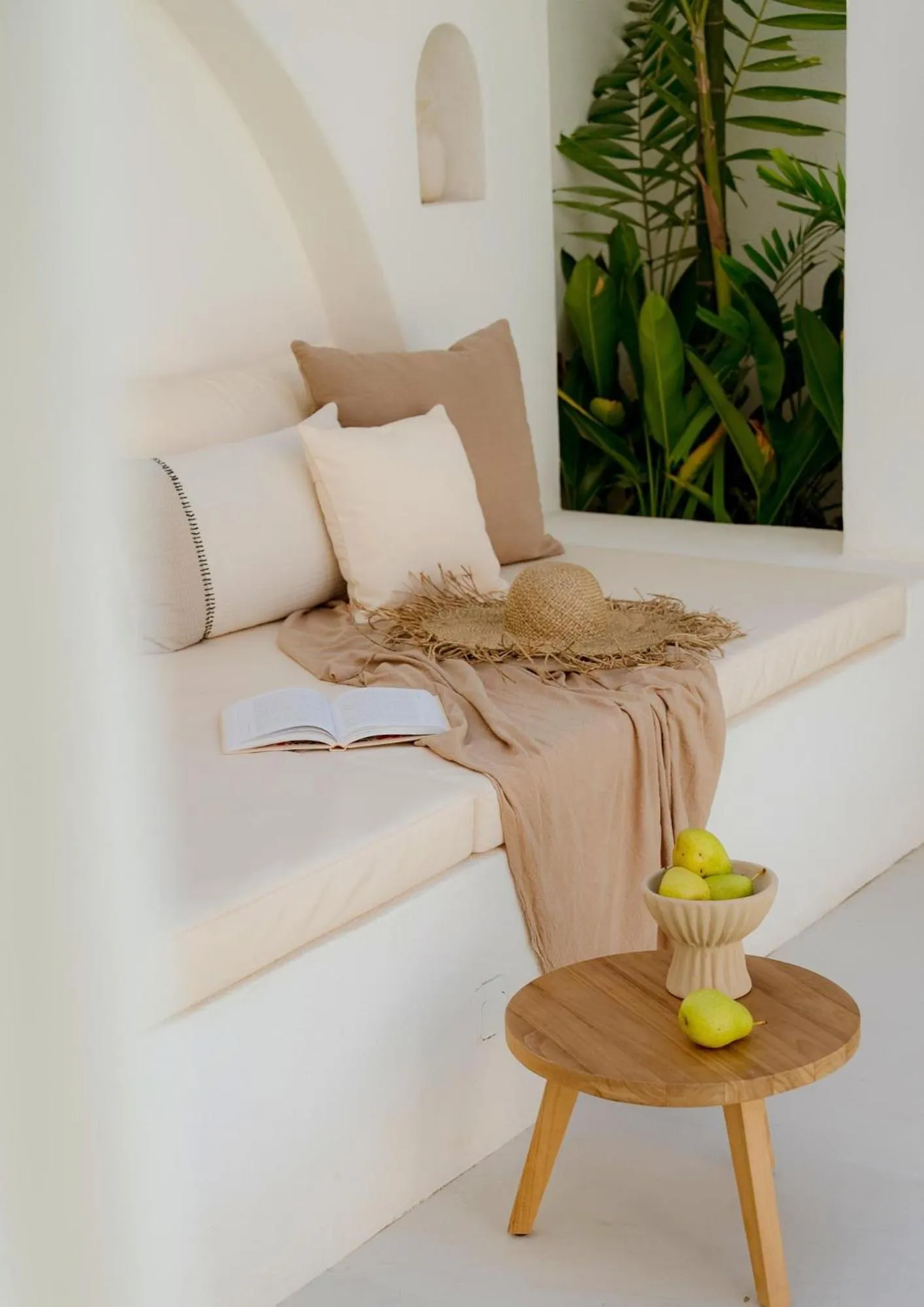 Seating area in Mazari Villas