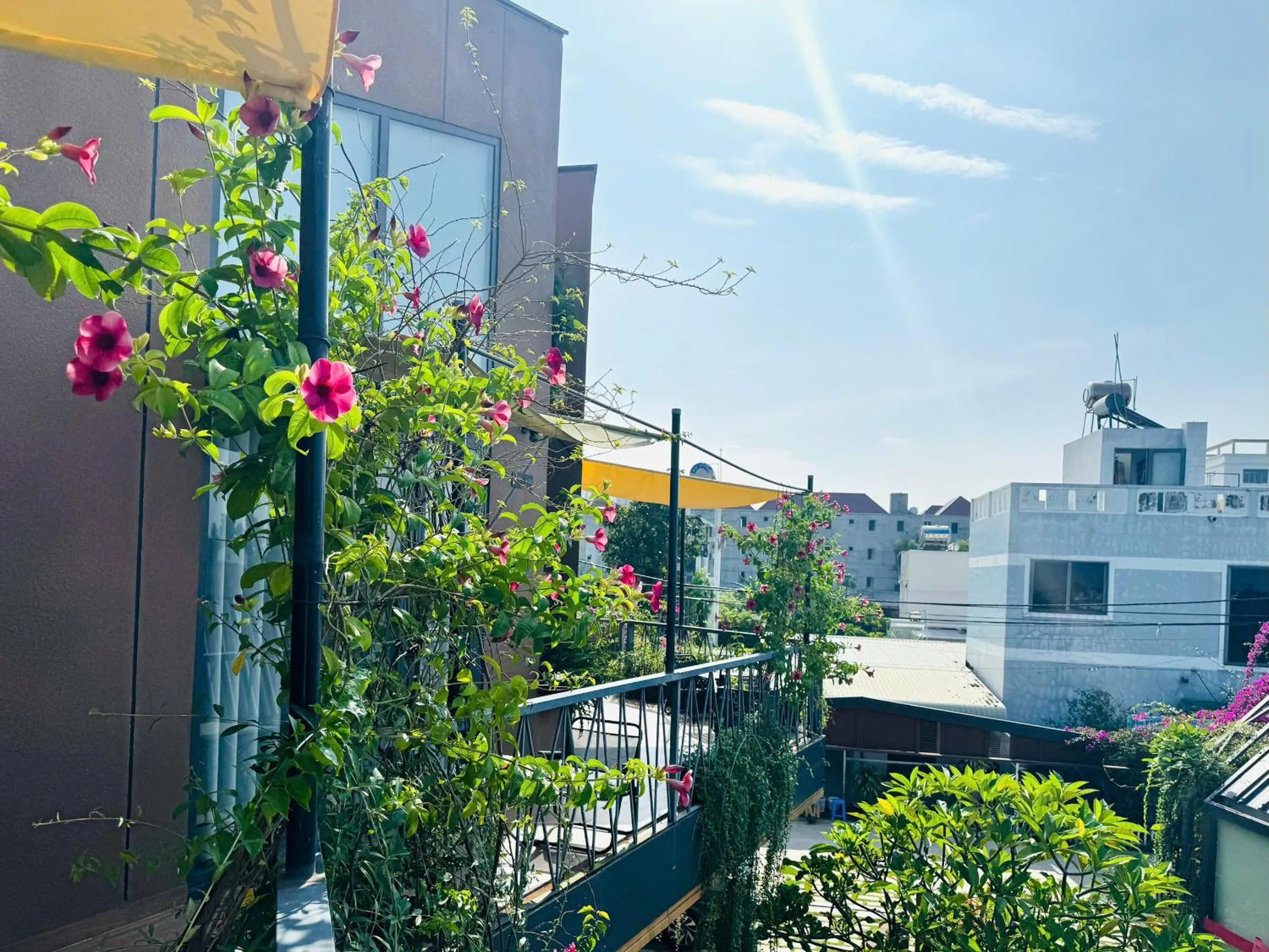 Balcony/Terrace in Vanilla Ho Tram Homestay