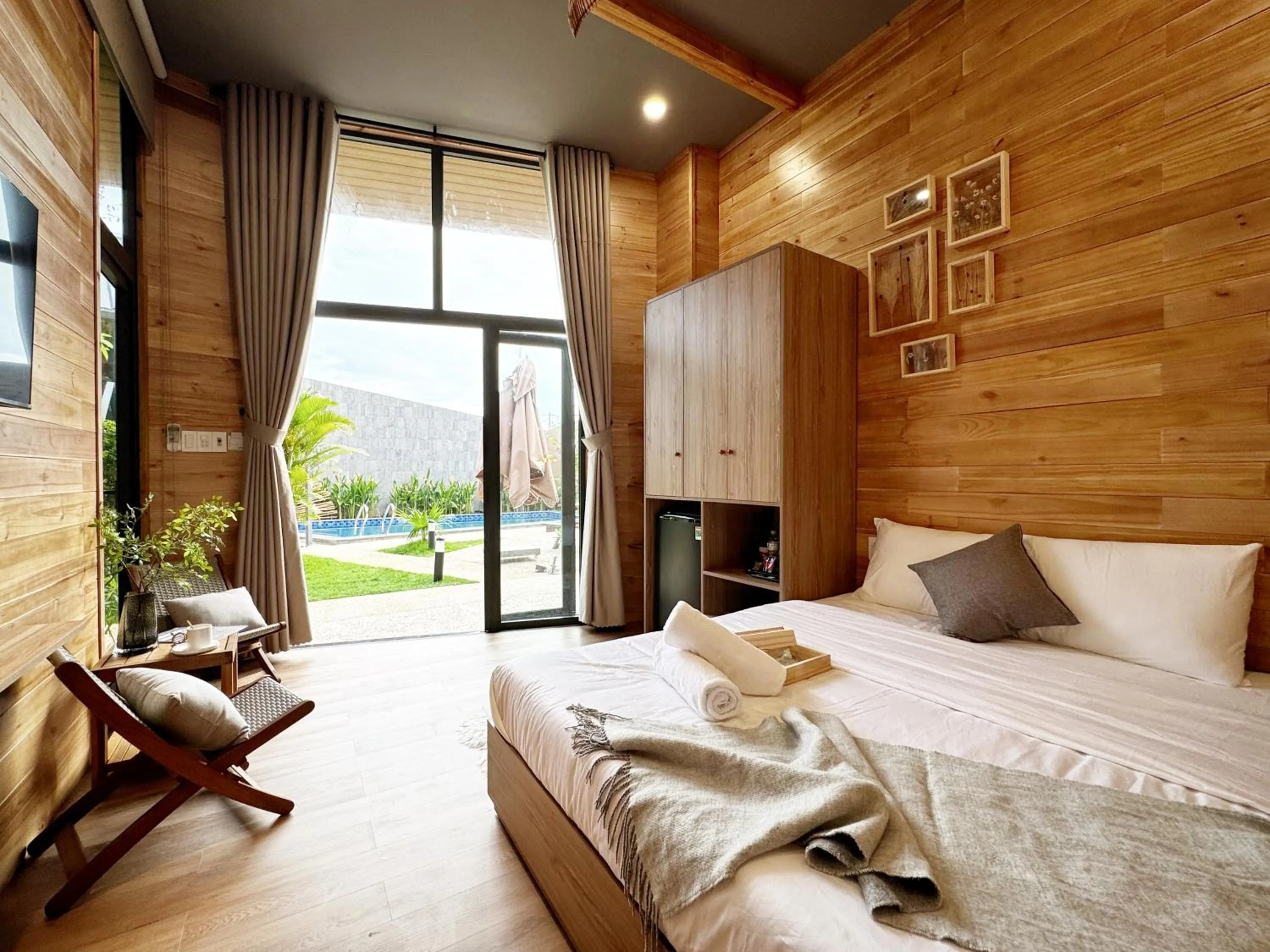 Bedroom, Bed in Vanilla Ho Tram Homestay