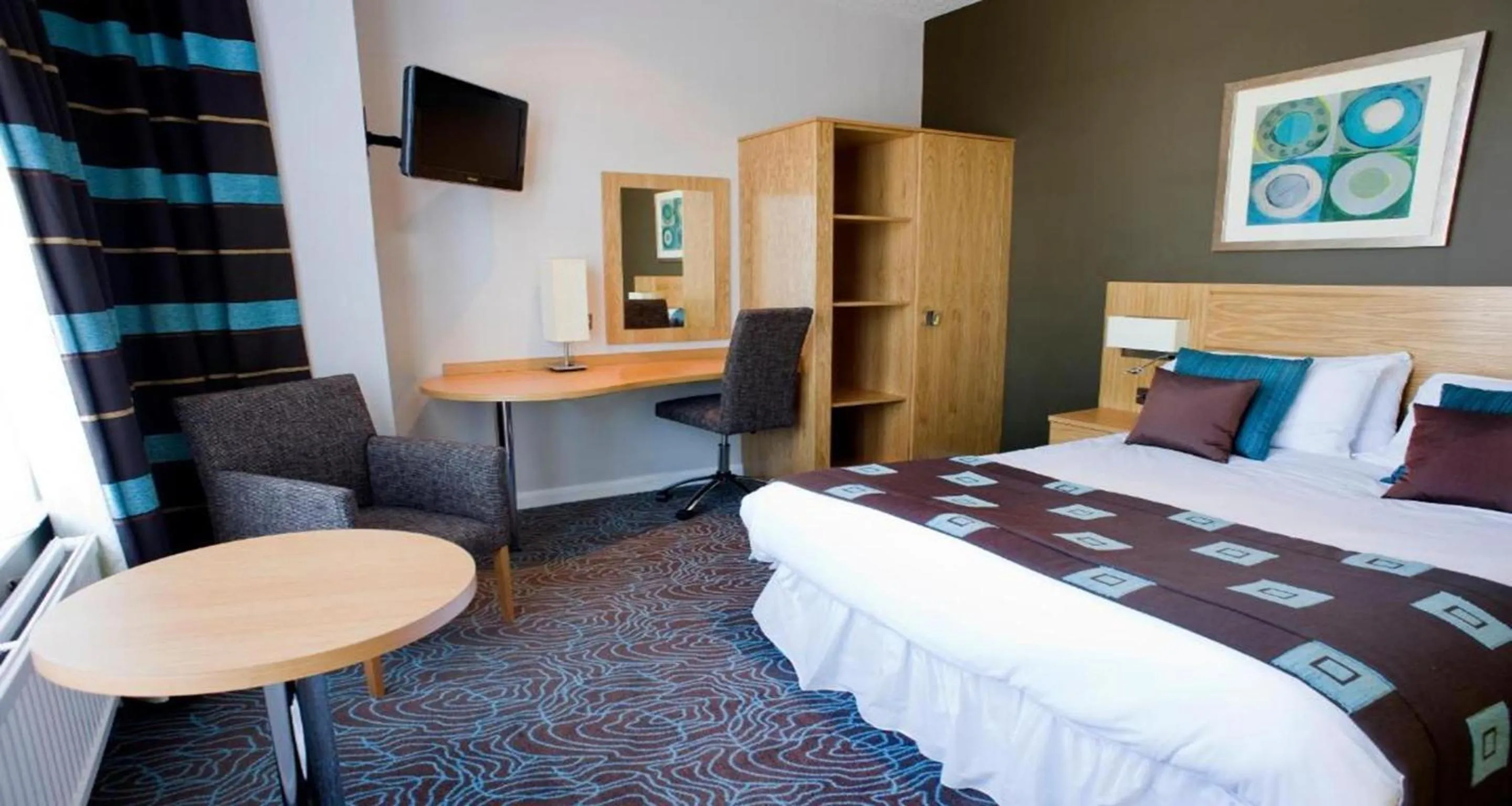 Bedroom, Bed in Best Western Plus Nottingham Westminster Hotel