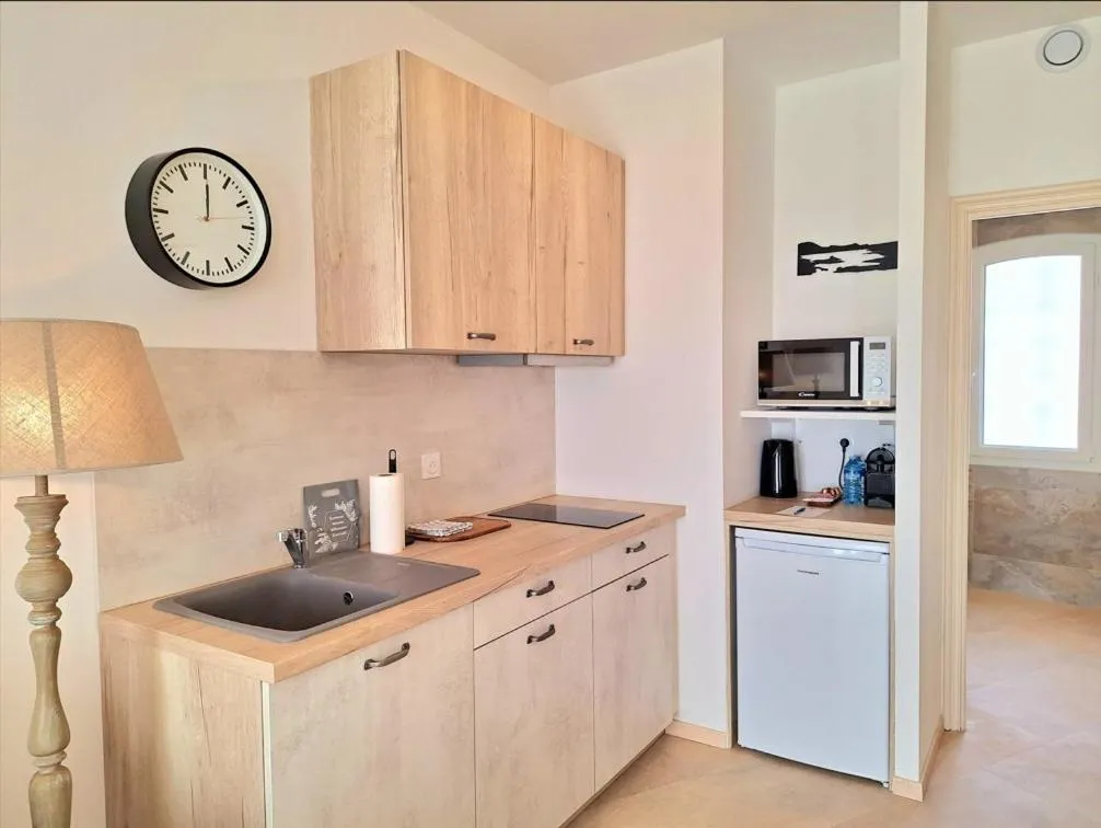 Kitchen or kitchenette in Domaine de la Mautanne