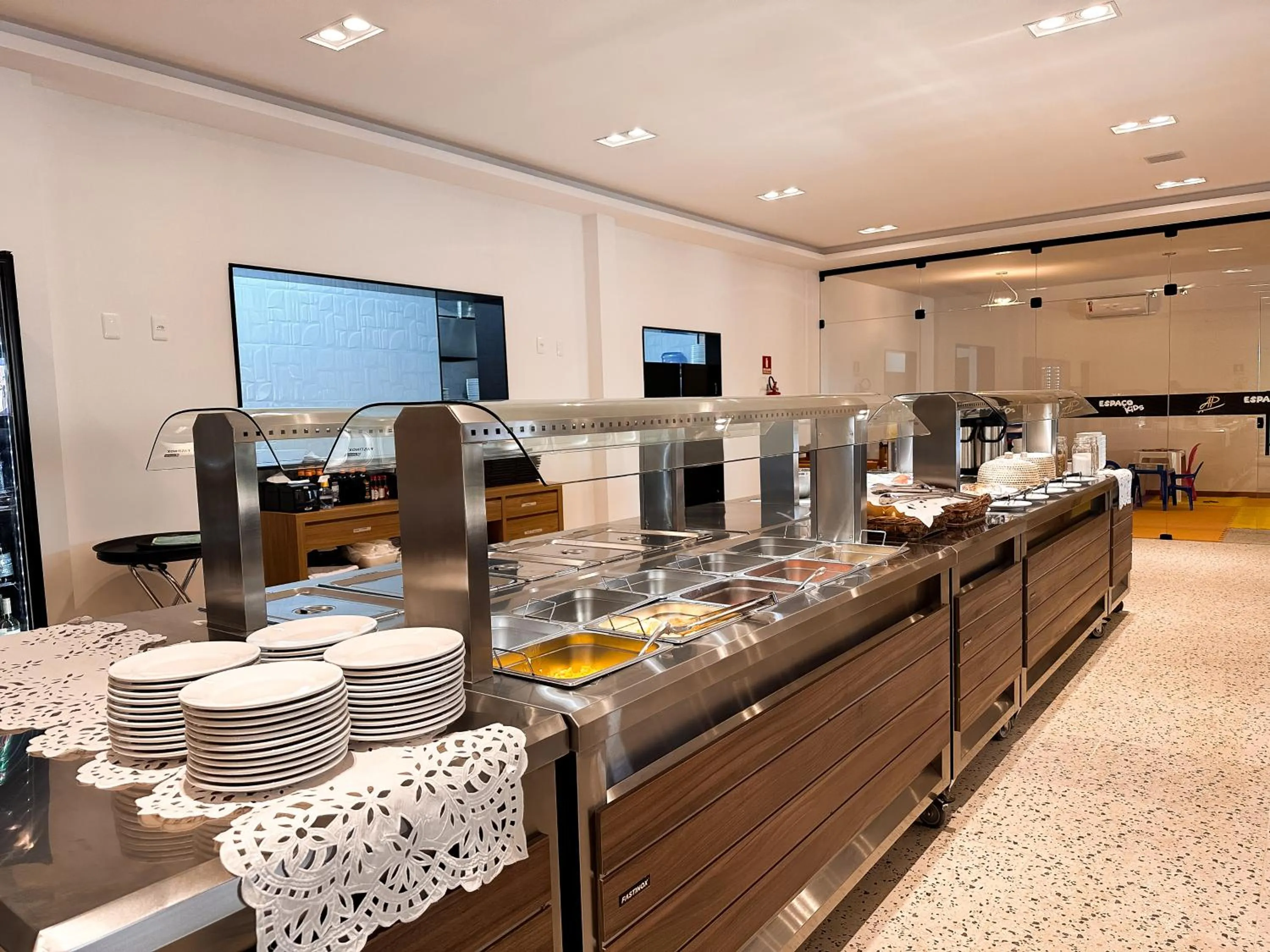 Buffet breakfast in Aloha Palace Hotel