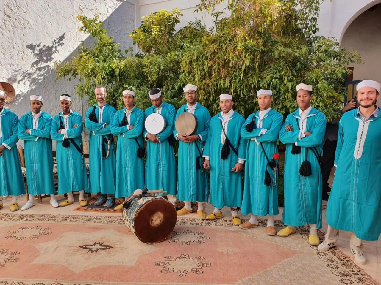 Evening entertainment in DAR INFIANE Tata