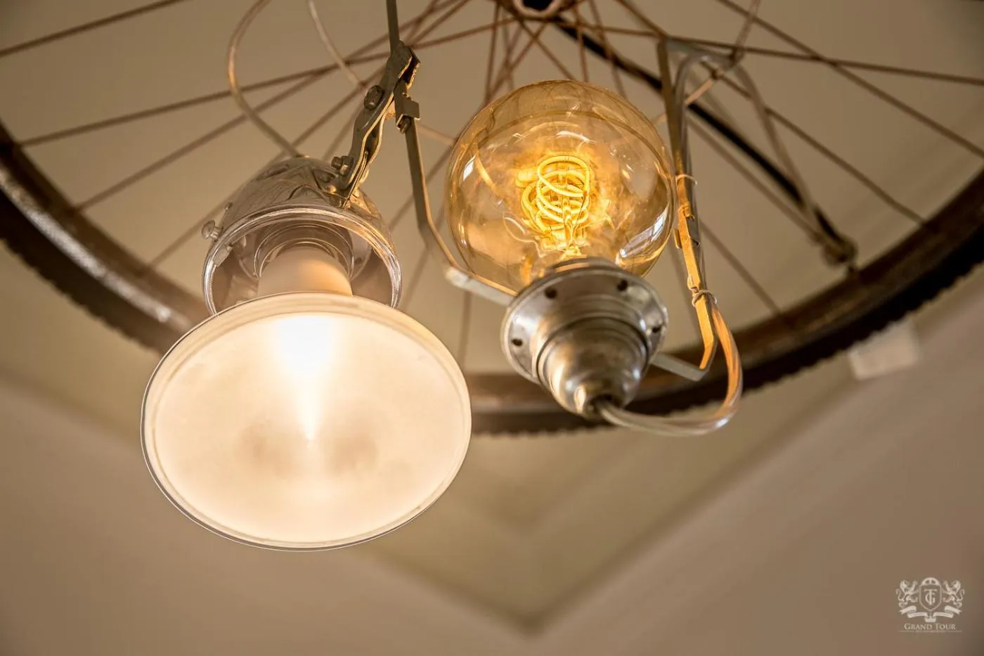 Decorative detail in Grand Tour Design Guest House Catania Self Check-in