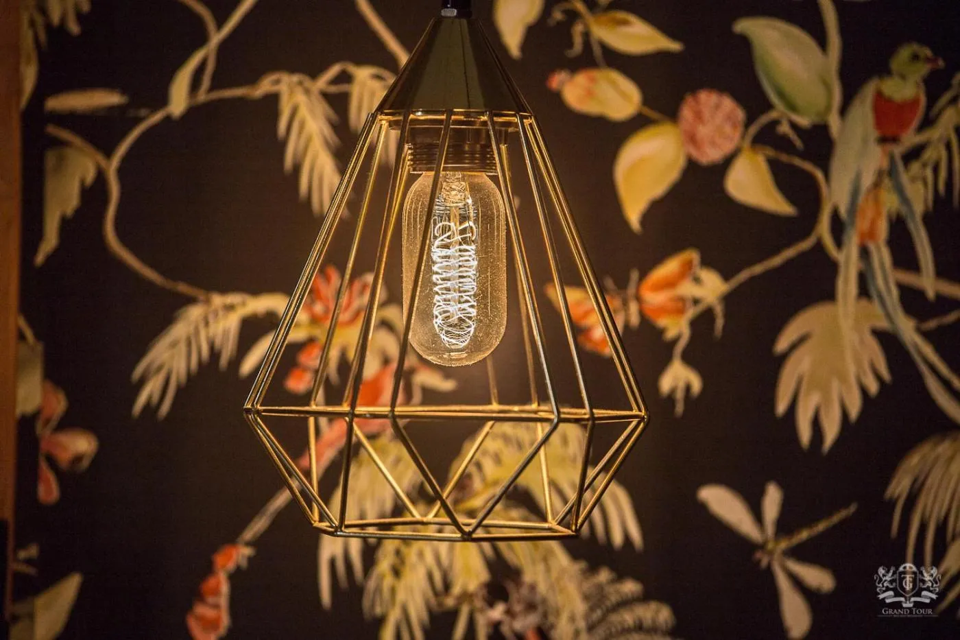 Decorative detail in Grand Tour Design Guest House Catania Self Check-in