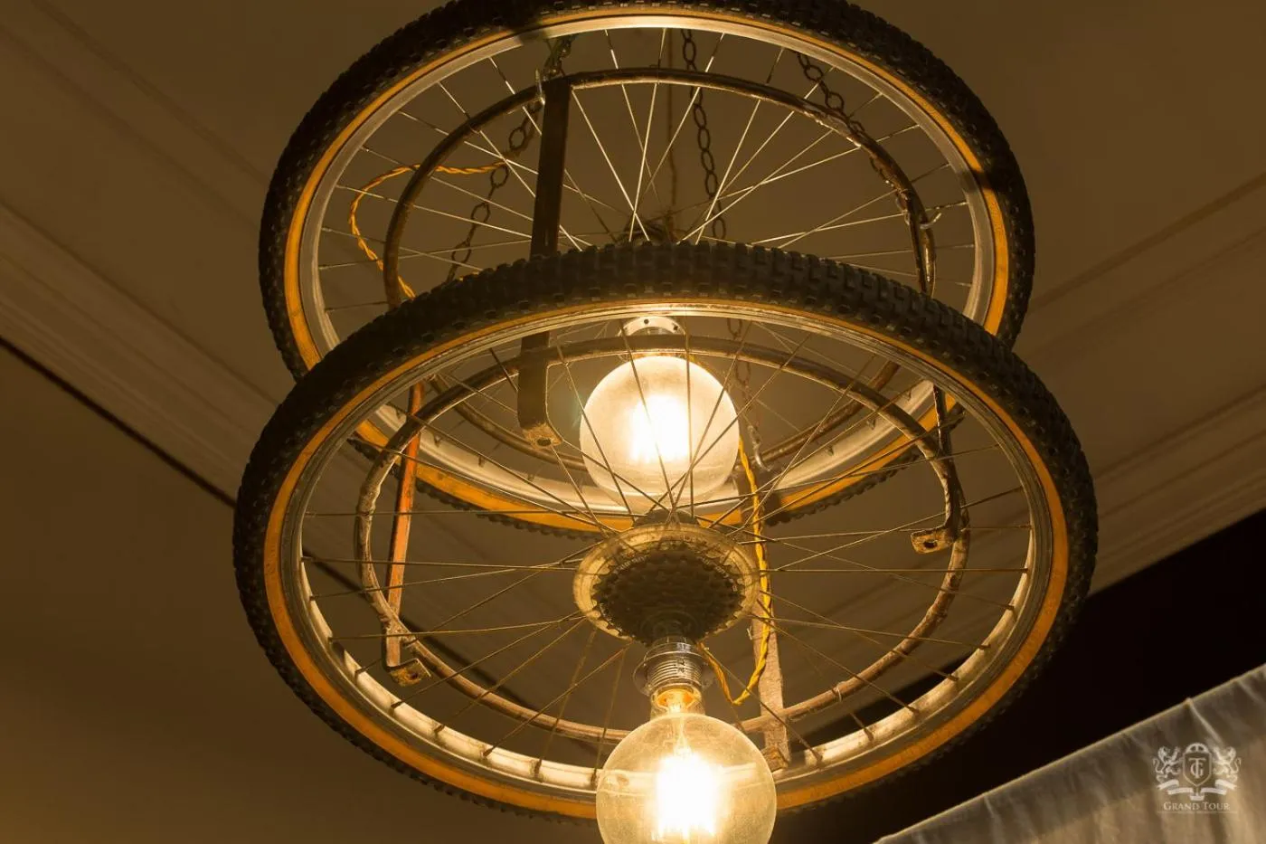 Decorative detail in Grand Tour Design Guest House Catania Self Check-in