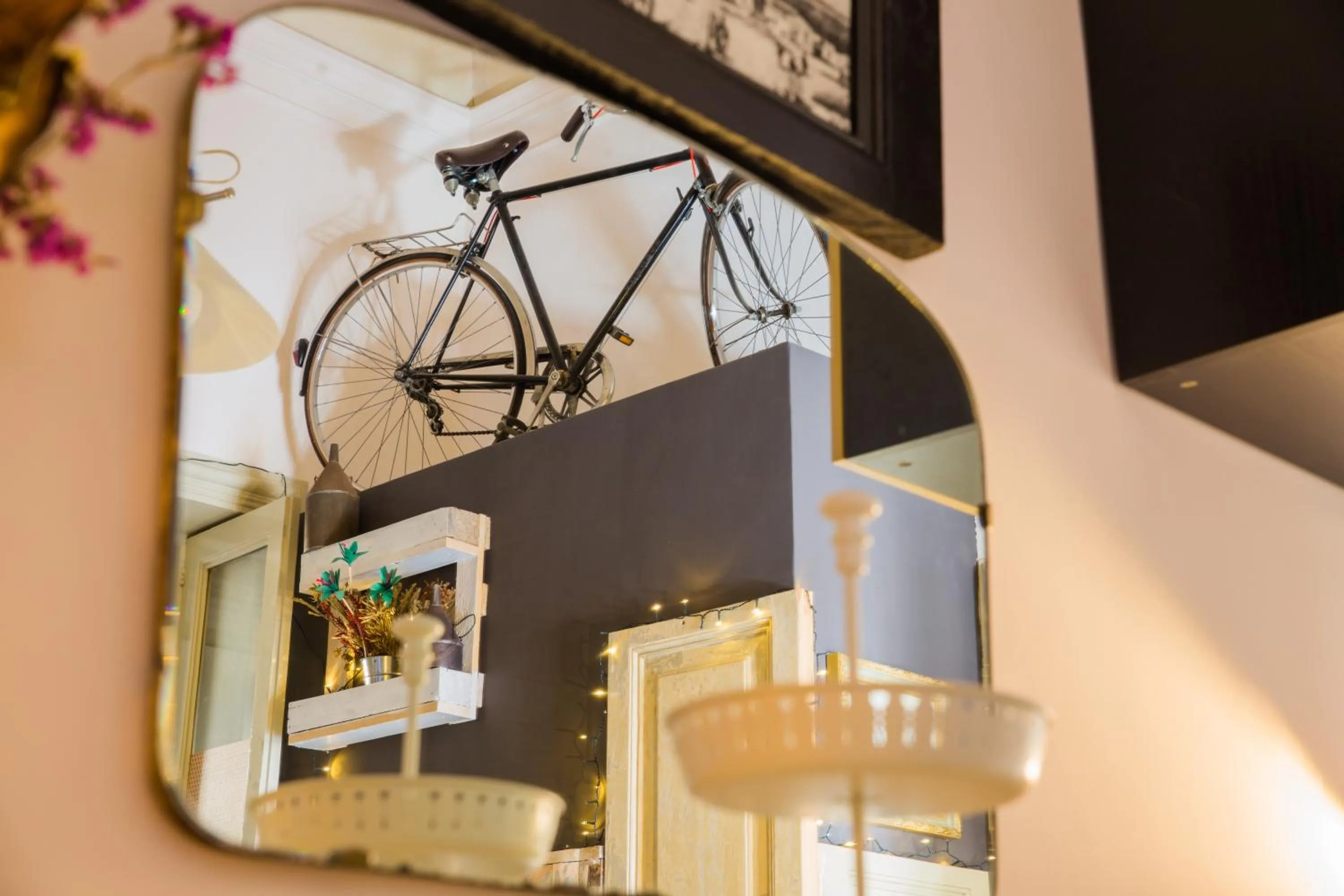 Decorative detail in Grand Tour Design Guest House Catania Self Check-in