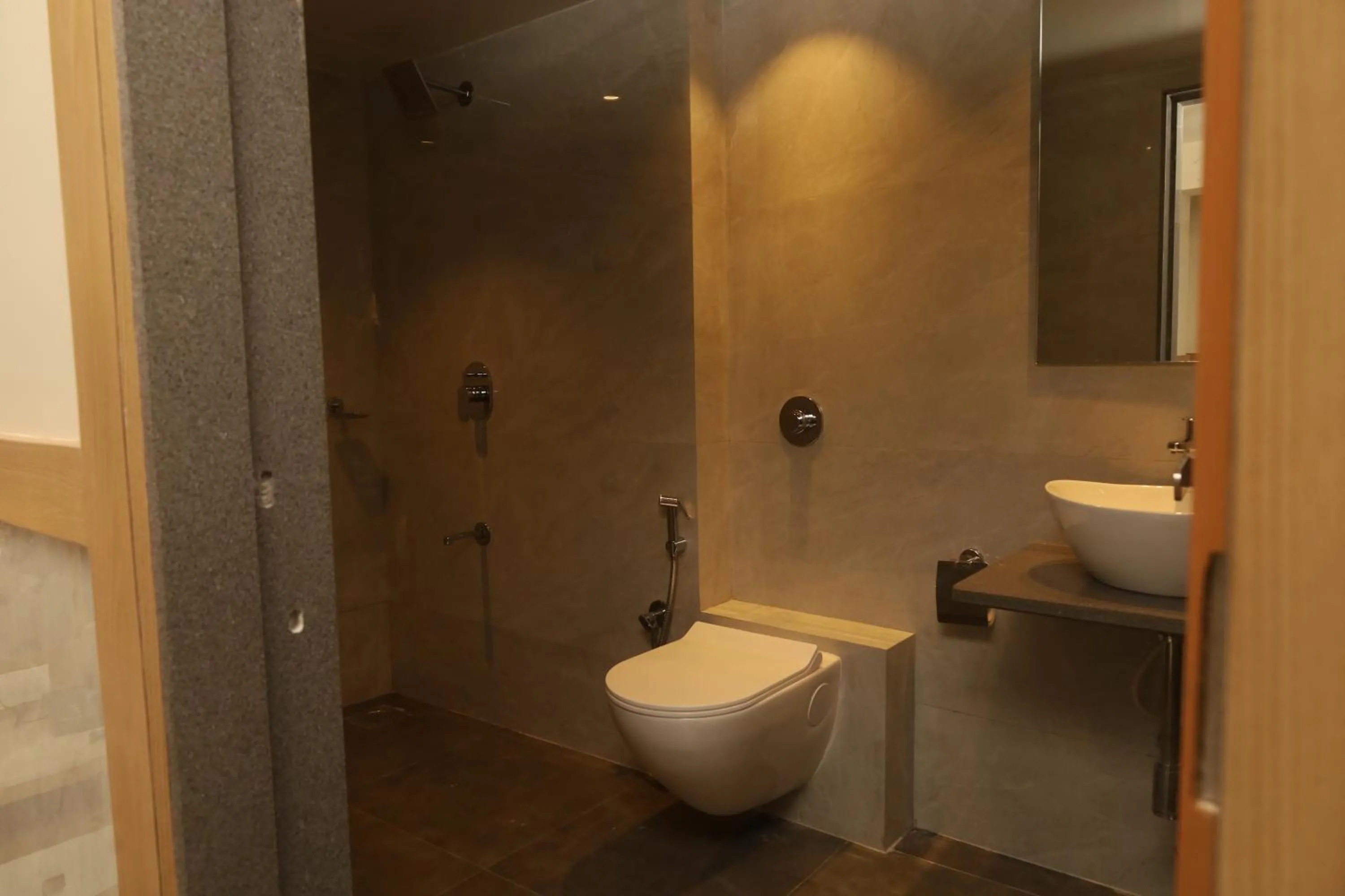 Toilet in Hotel Prestige Residency