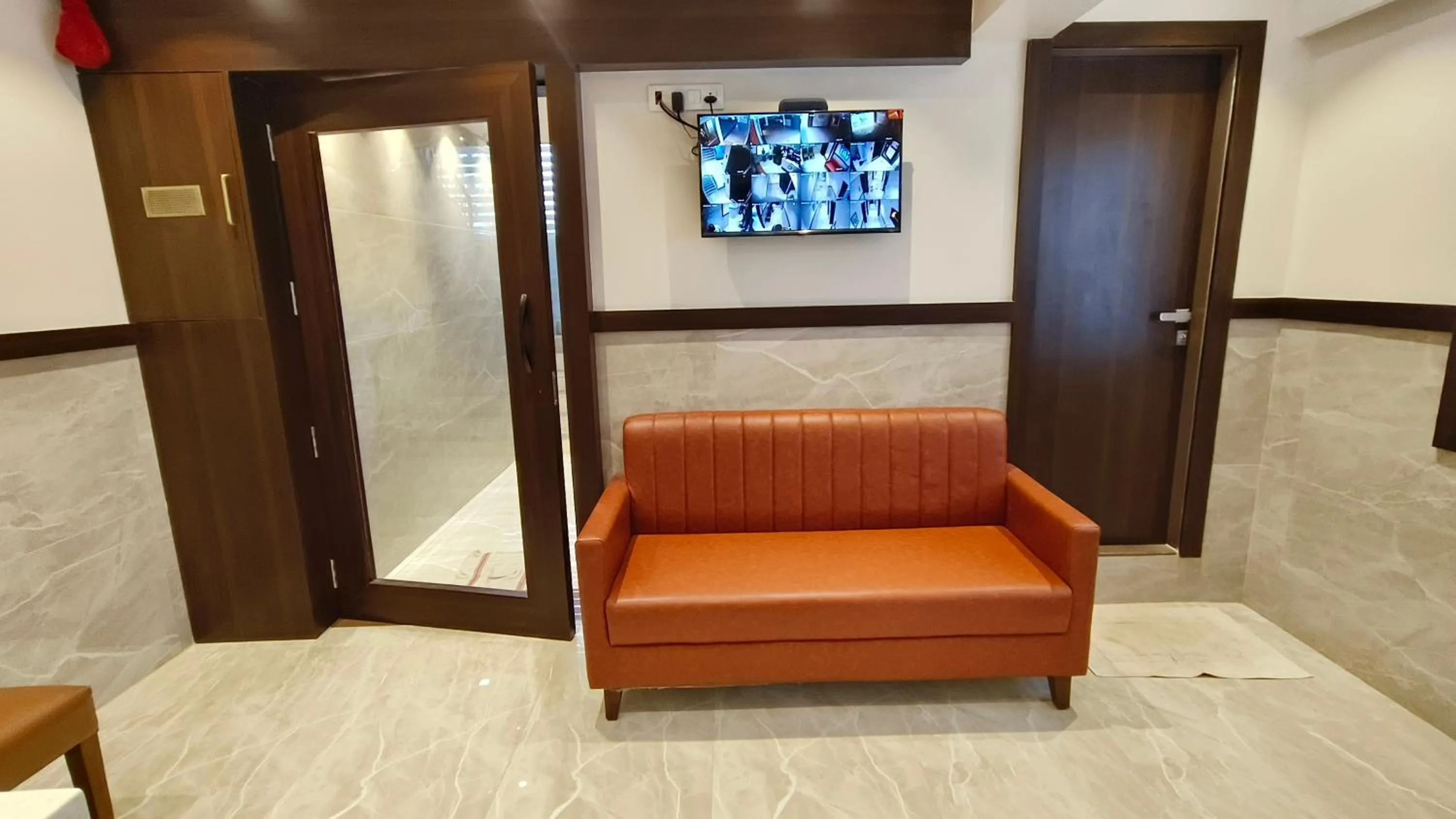 Seating area in Hotel Prestige Residency