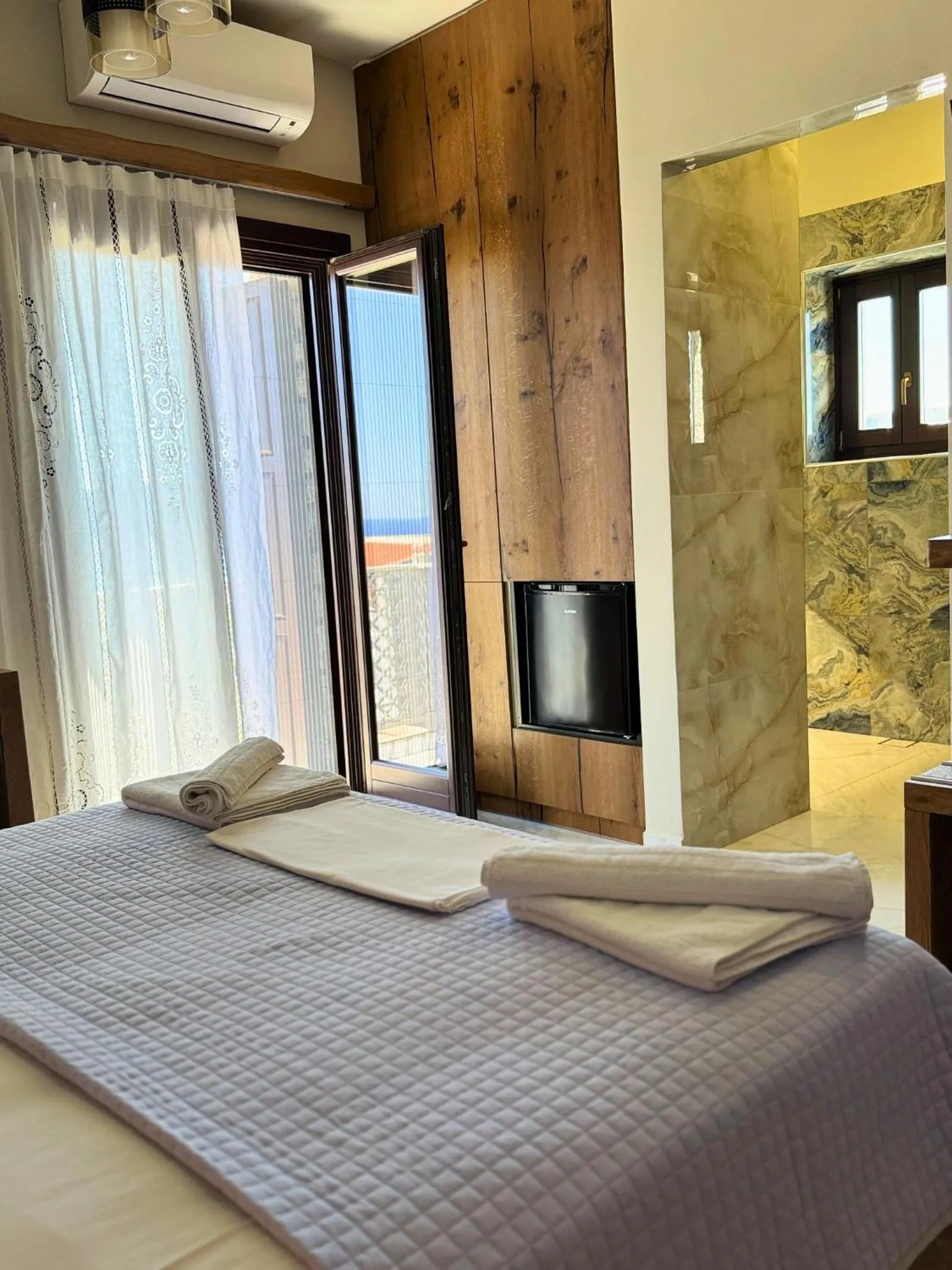 Bed in Armenopetra View Gerolimenas