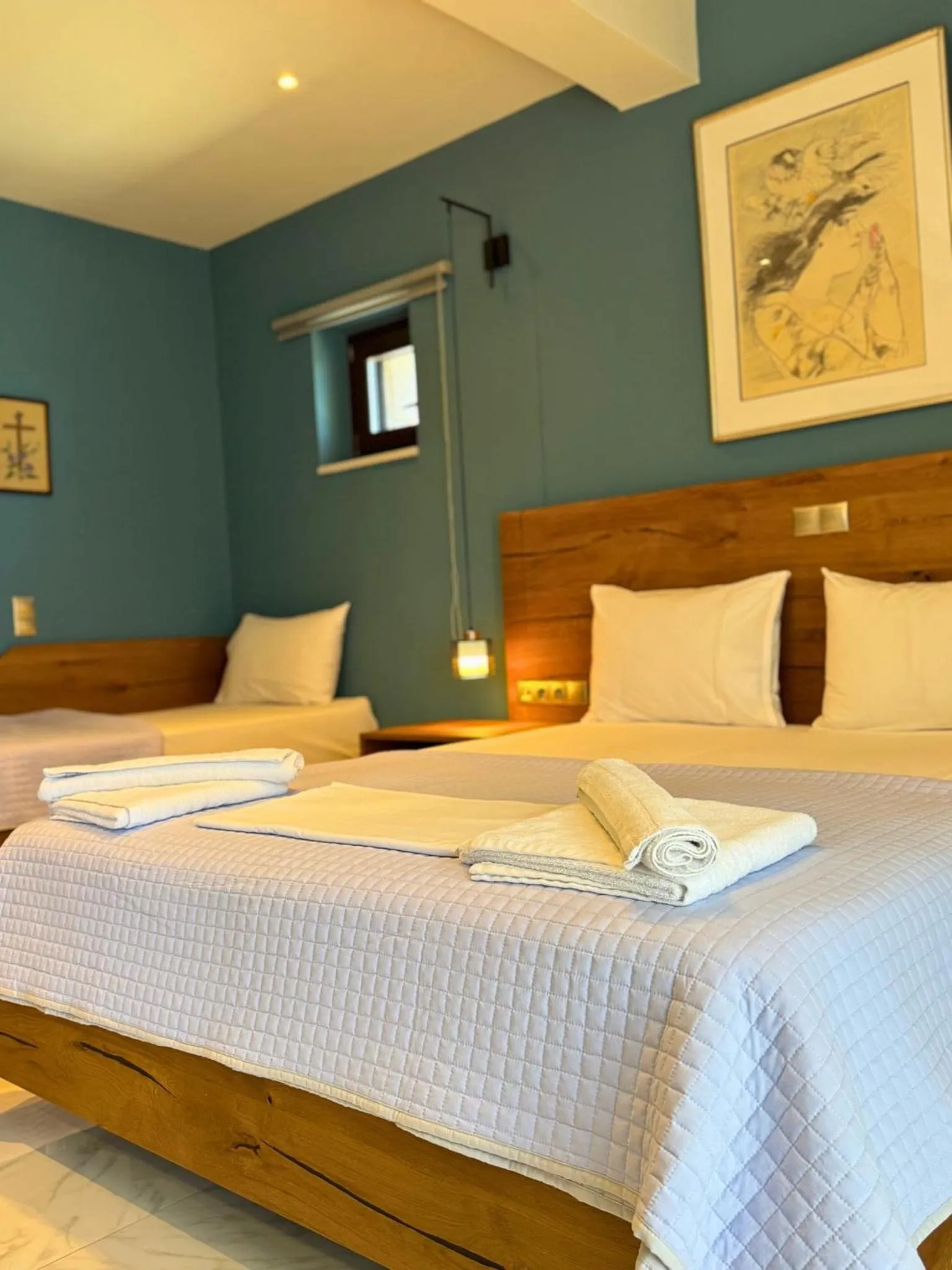 Bed in Armenopetra View Gerolimenas