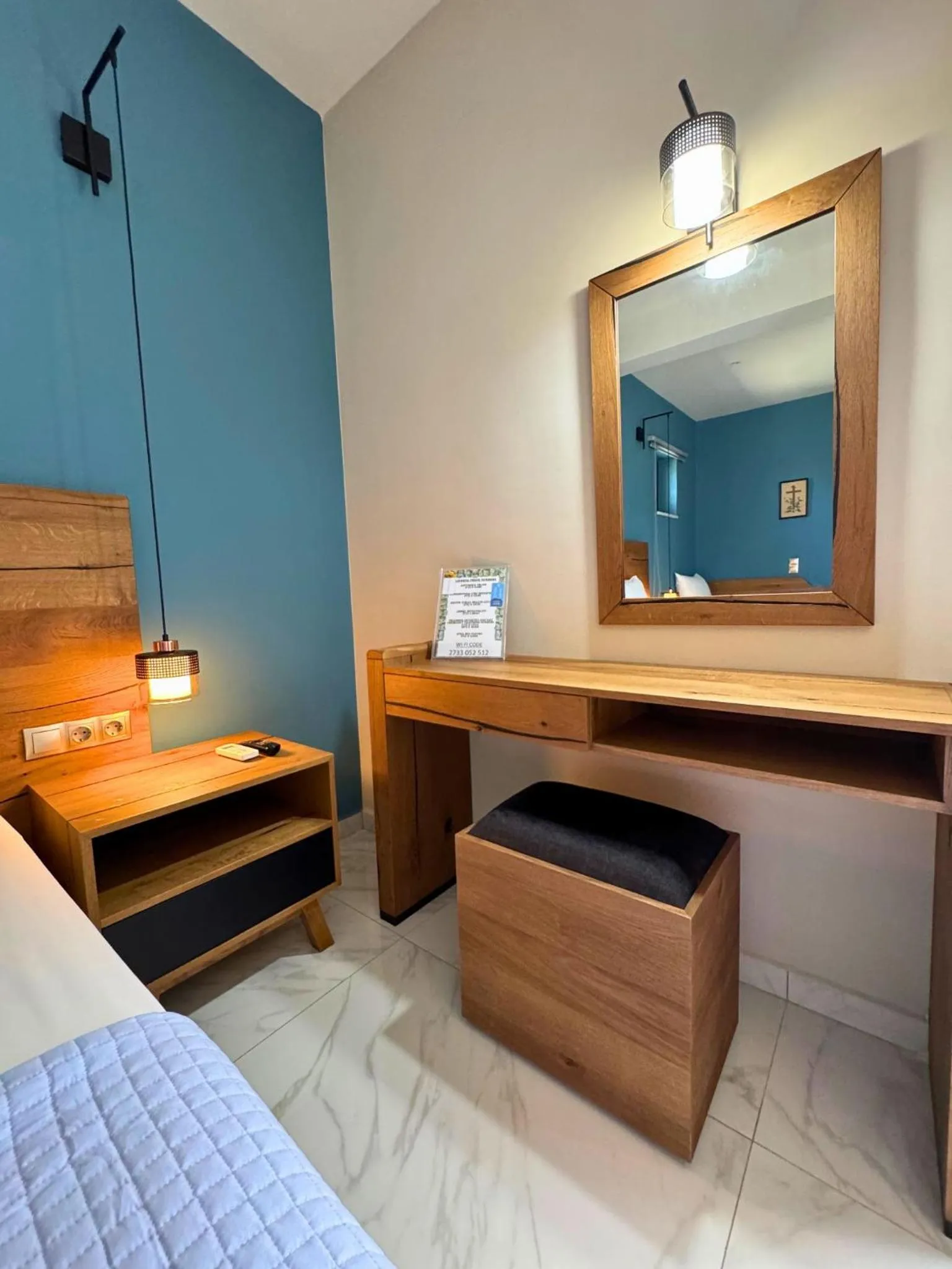 Bed in Armenopetra View Gerolimenas