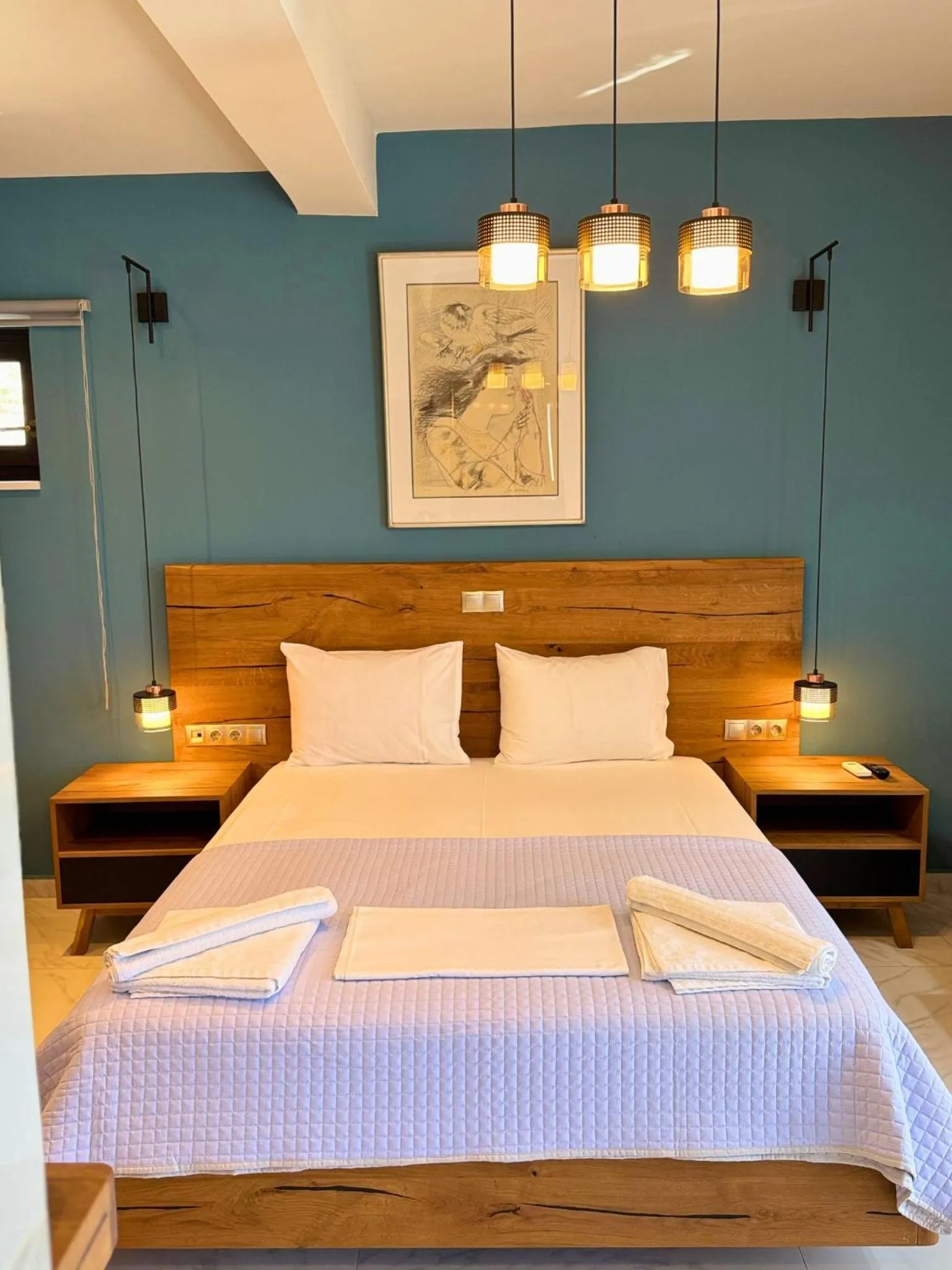 Bed in Armenopetra View Gerolimenas