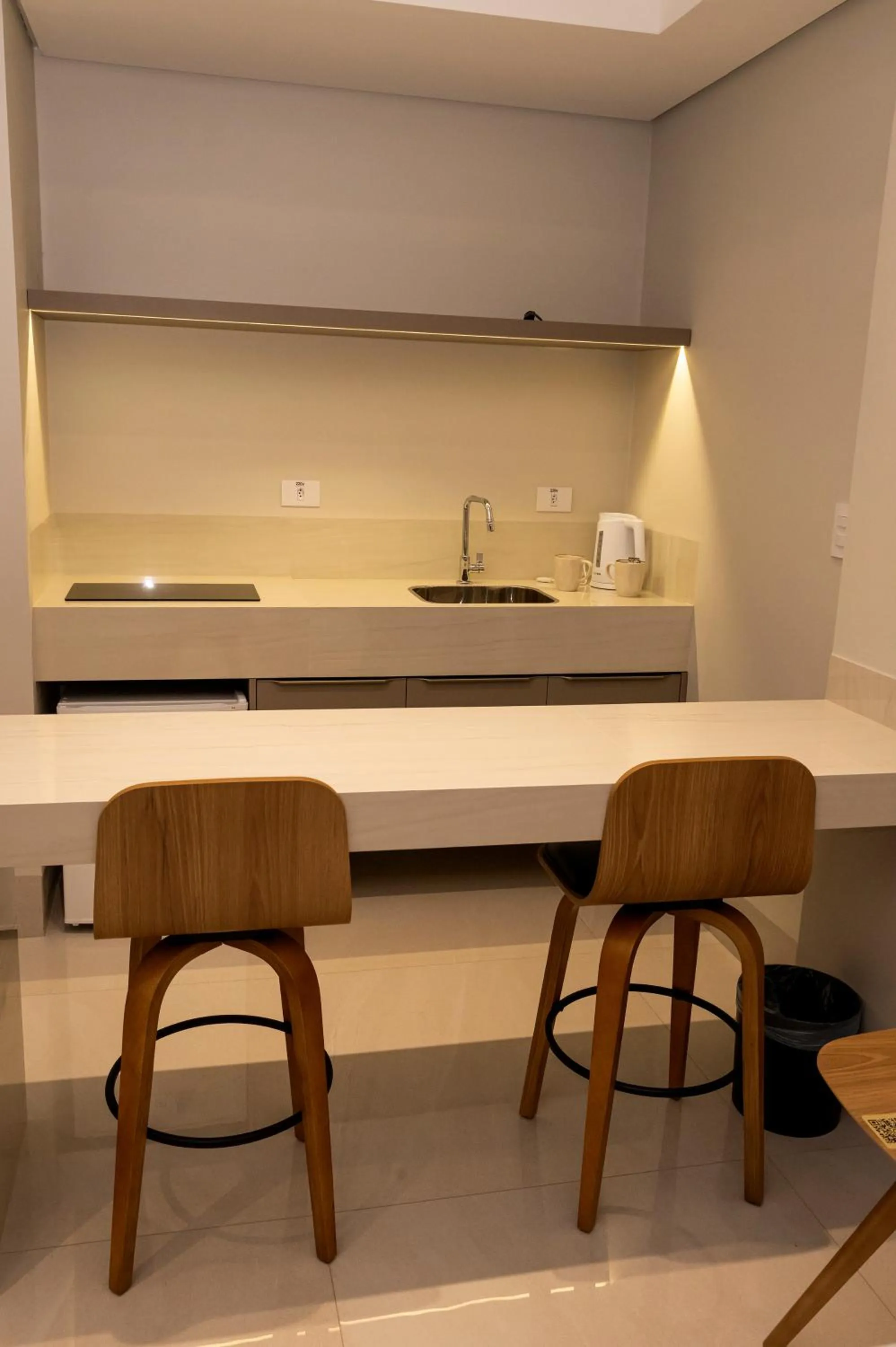 Kitchen or kitchenette in Riva Apart Hotel