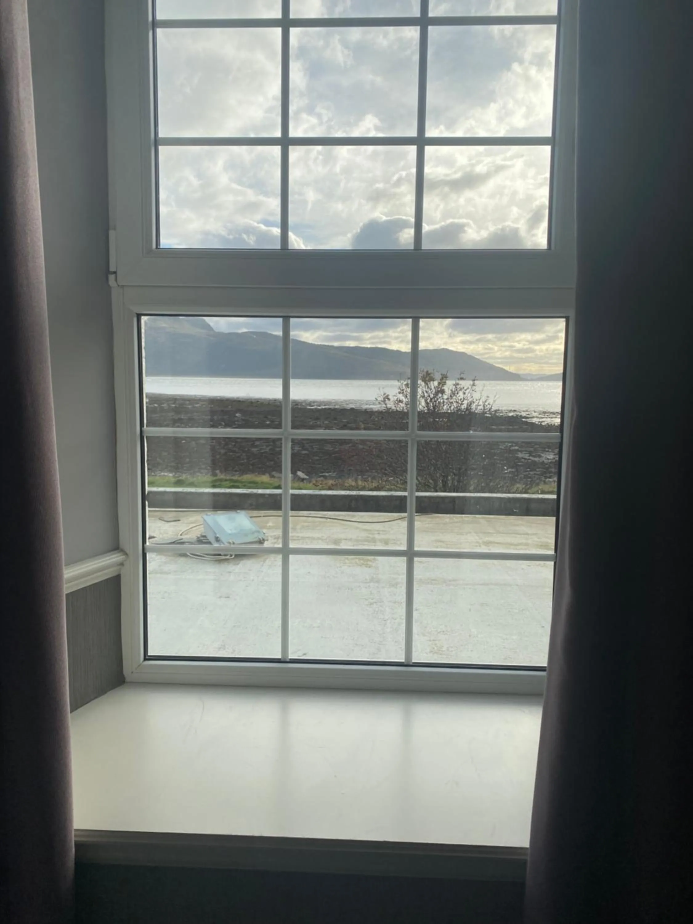 Sea view in Balmacara Hotel