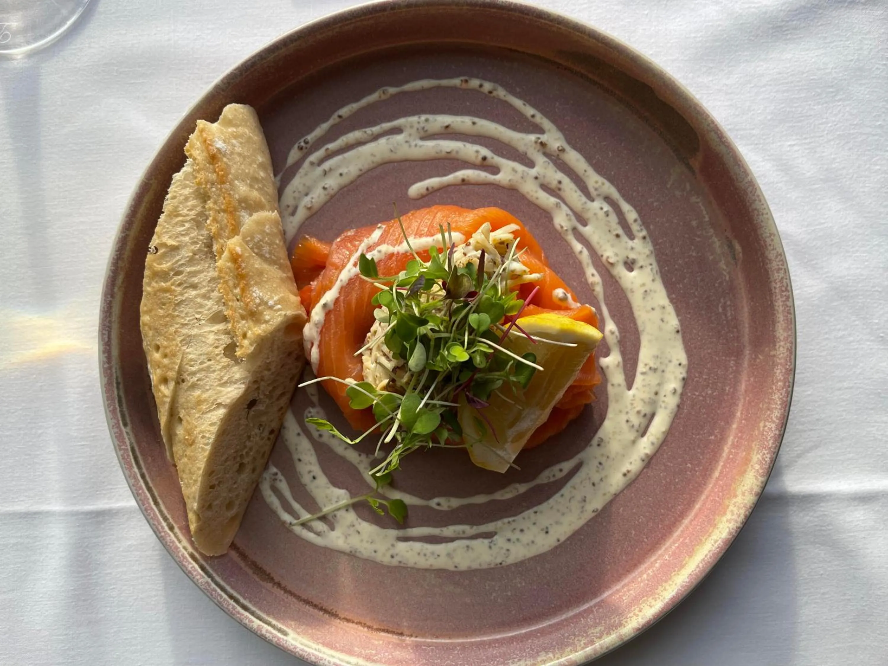 Food and drinks in Balmacara Hotel