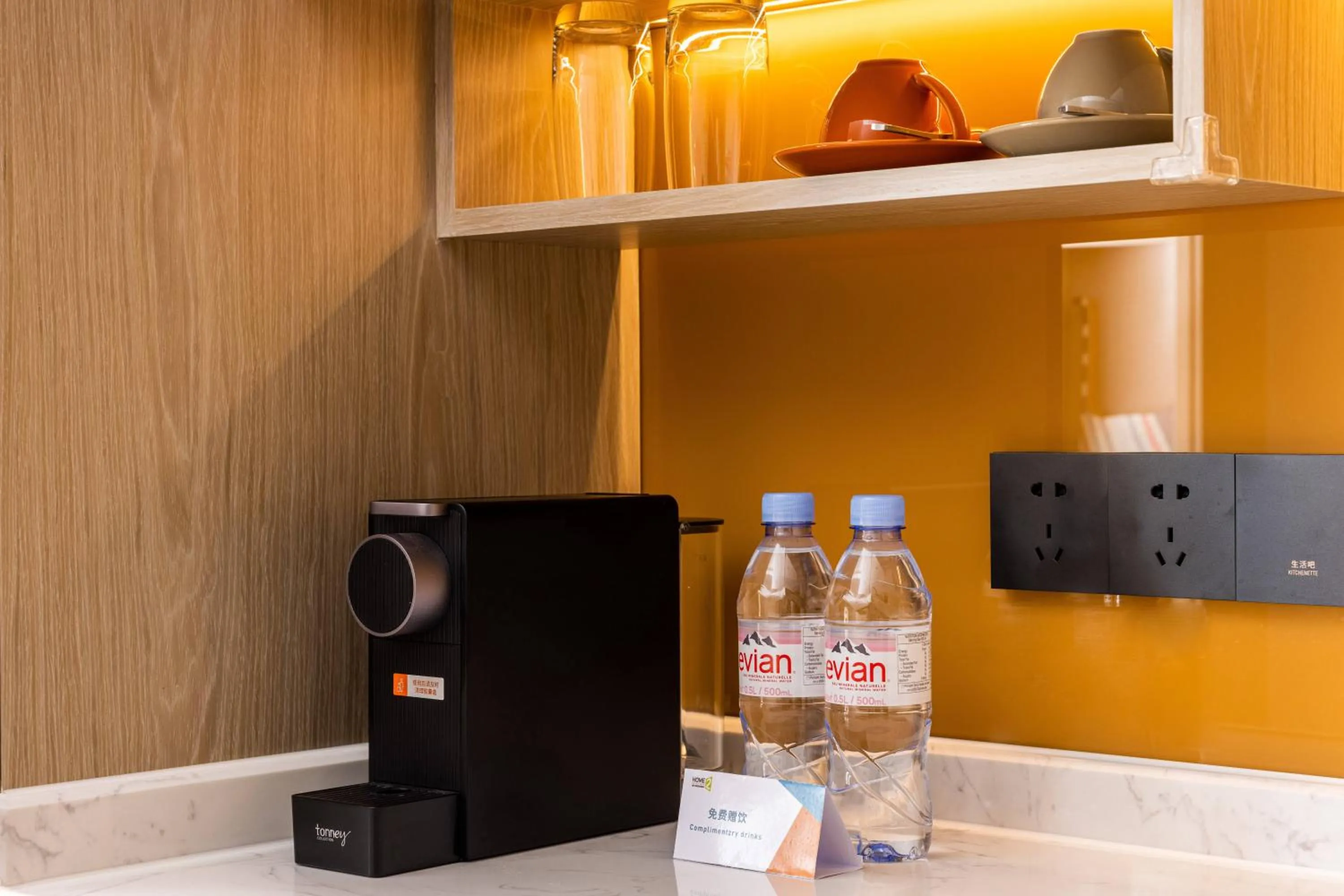 Coffee/tea facilities in Home2 Suite by Hilton Dongguan Shipai