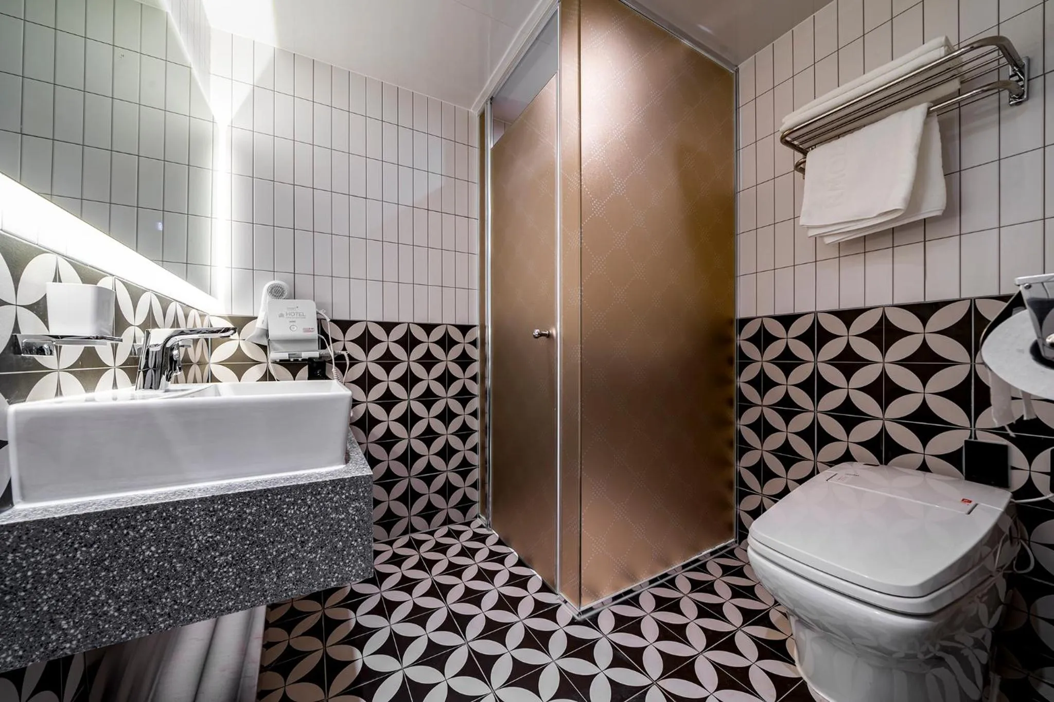 Shower in 충주 어반브라운호텔