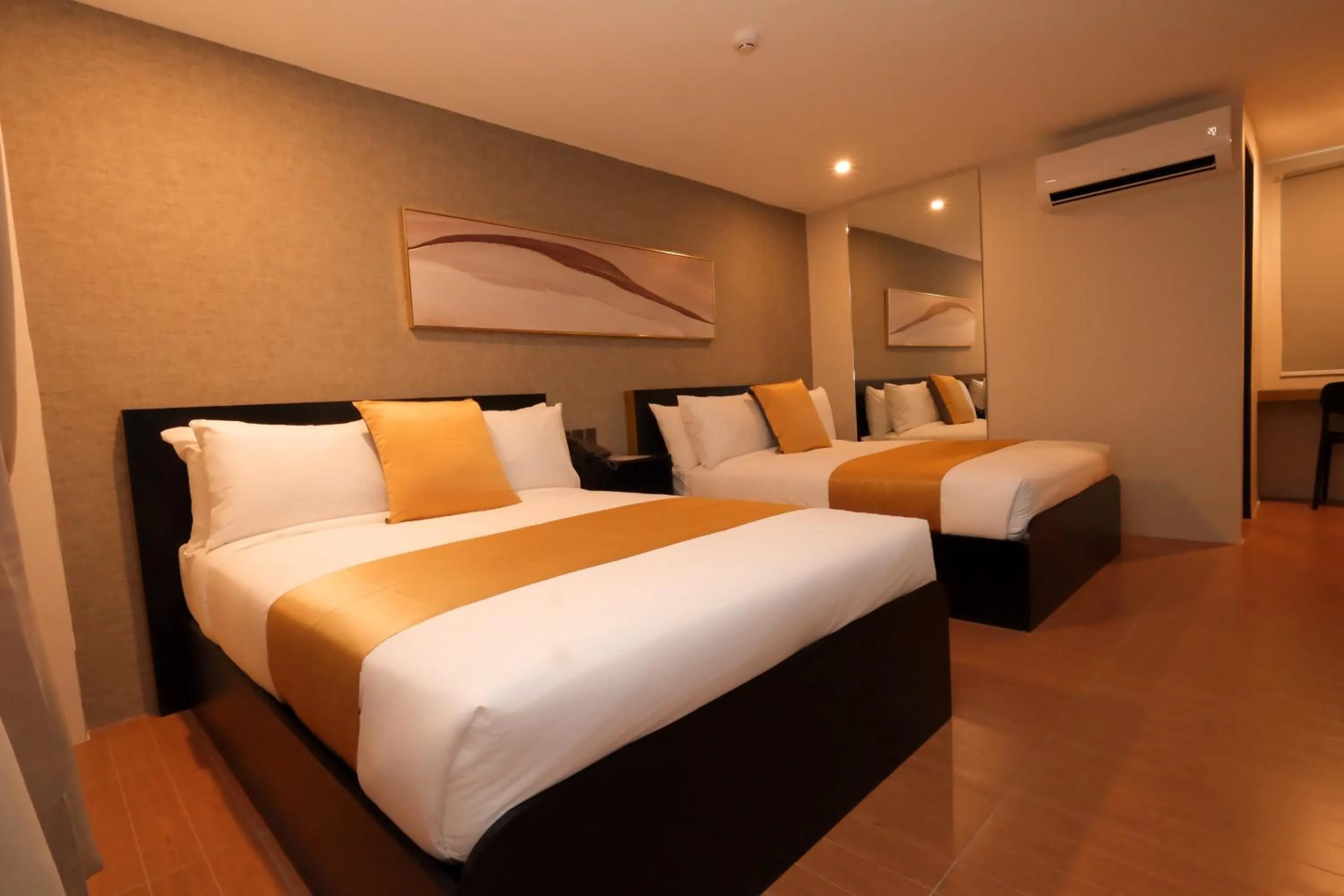 Photo of the whole room, Bed in The Quarters by Rosey