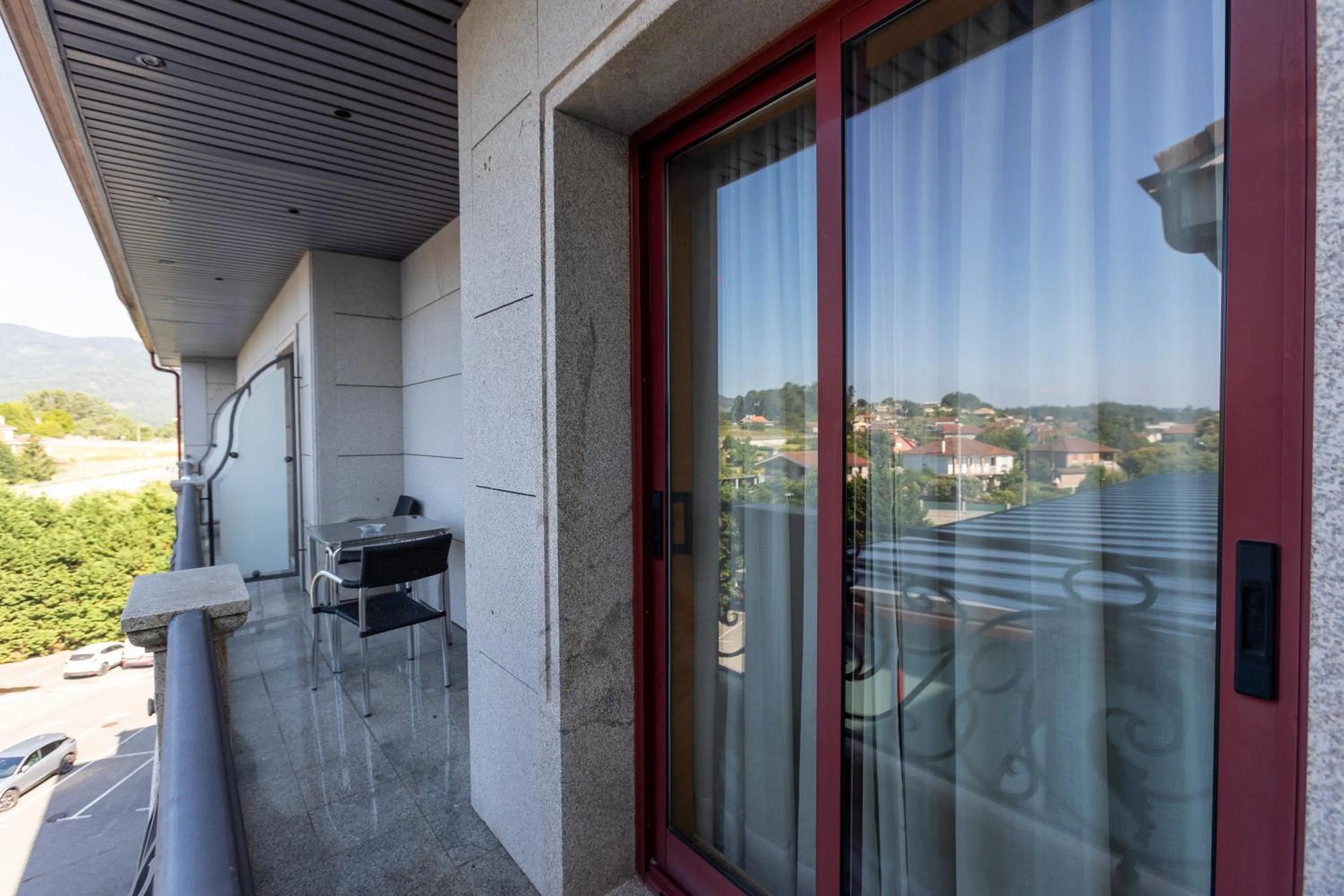 Garden view in Hotel Alfonso I