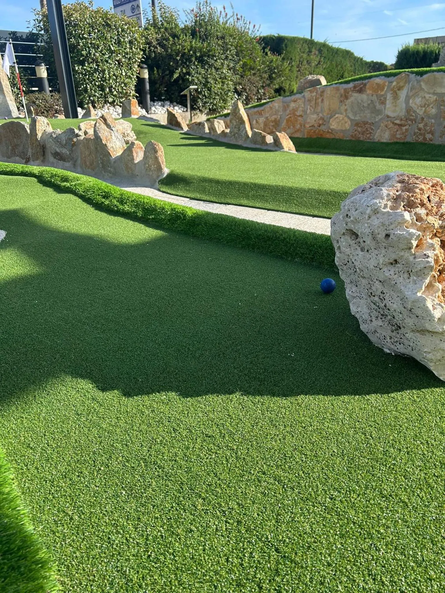 Minigolf in Hotel Alfonso I