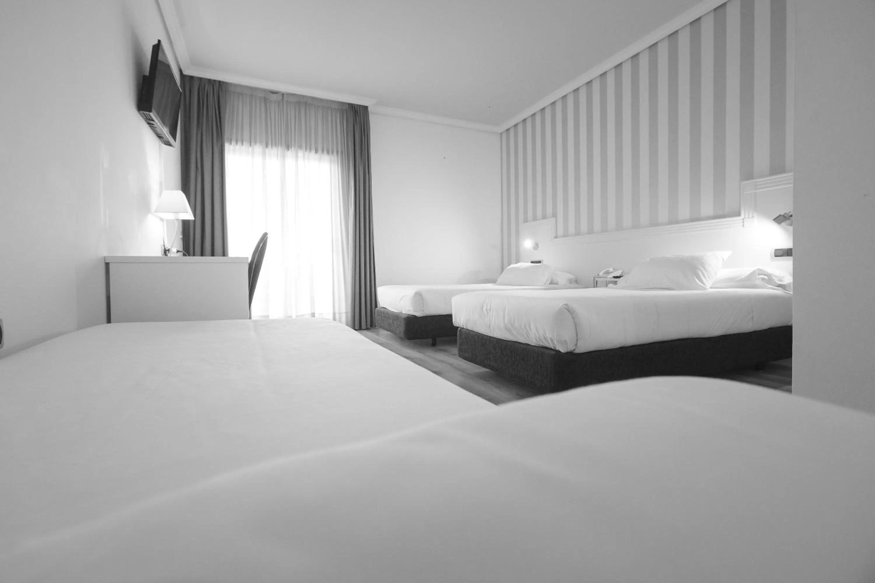 Bed in Hotel Alfonso I