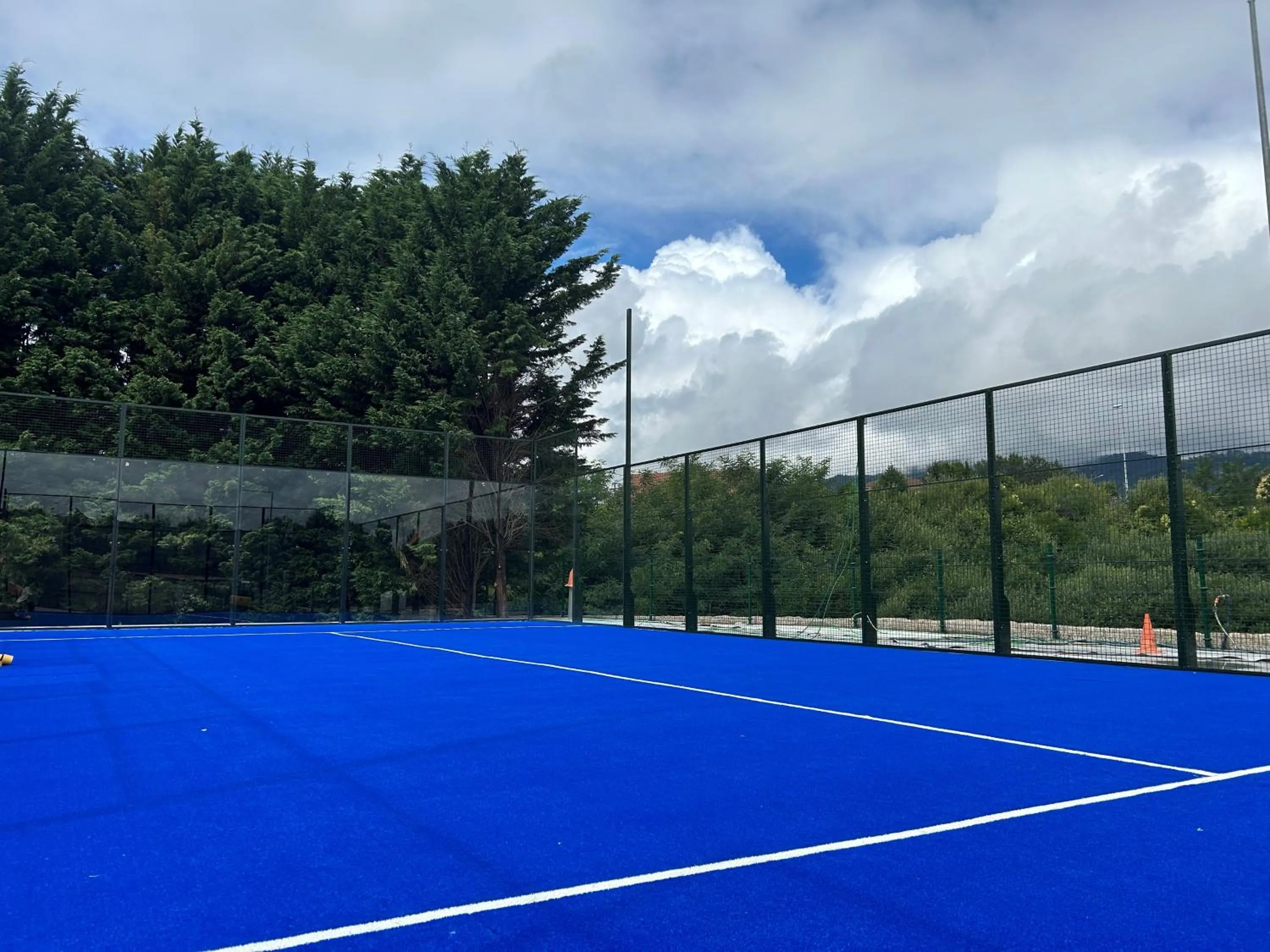 Tennis court in Hotel Alfonso I
