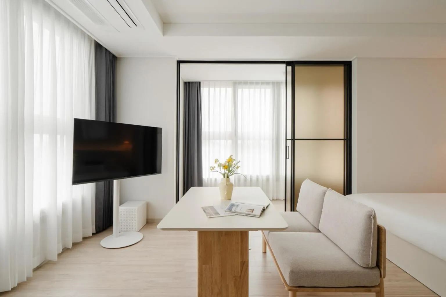 TV and multimedia, Bed in Urbanstay Incheon ChinaTown