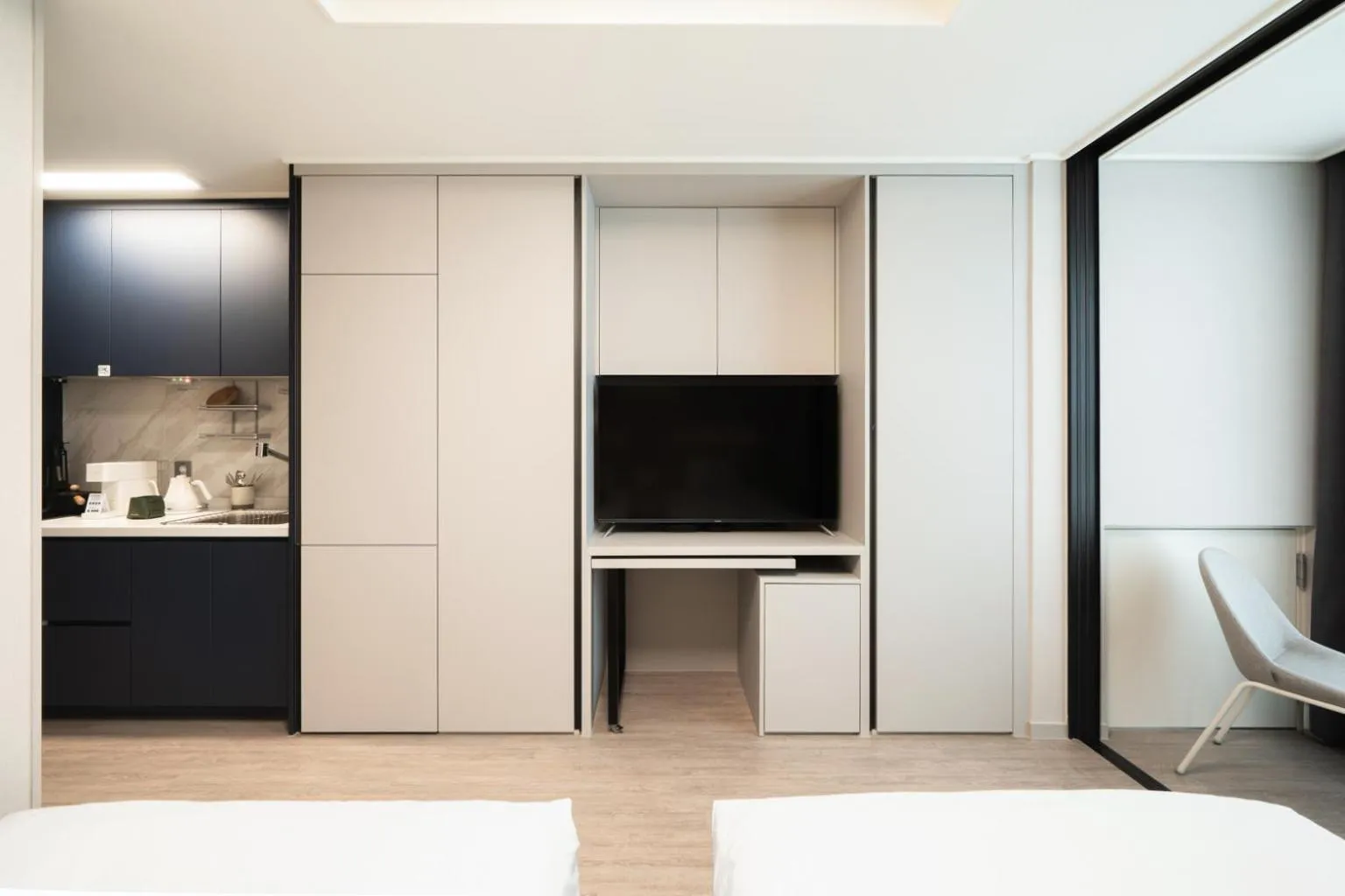 TV and multimedia, Bed in Urbanstay Incheon ChinaTown