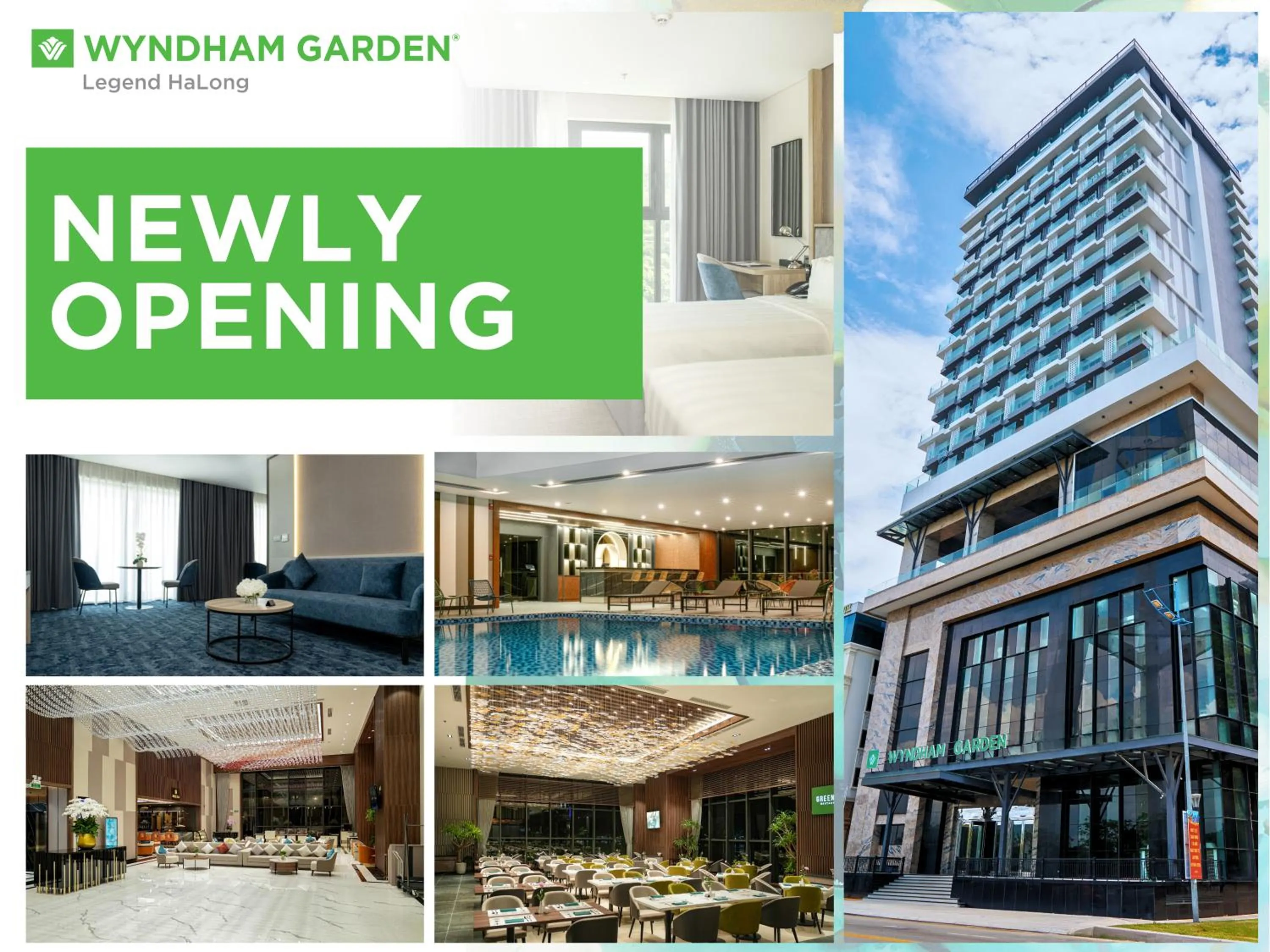 Property building in Wyndham Garden Legend Halong