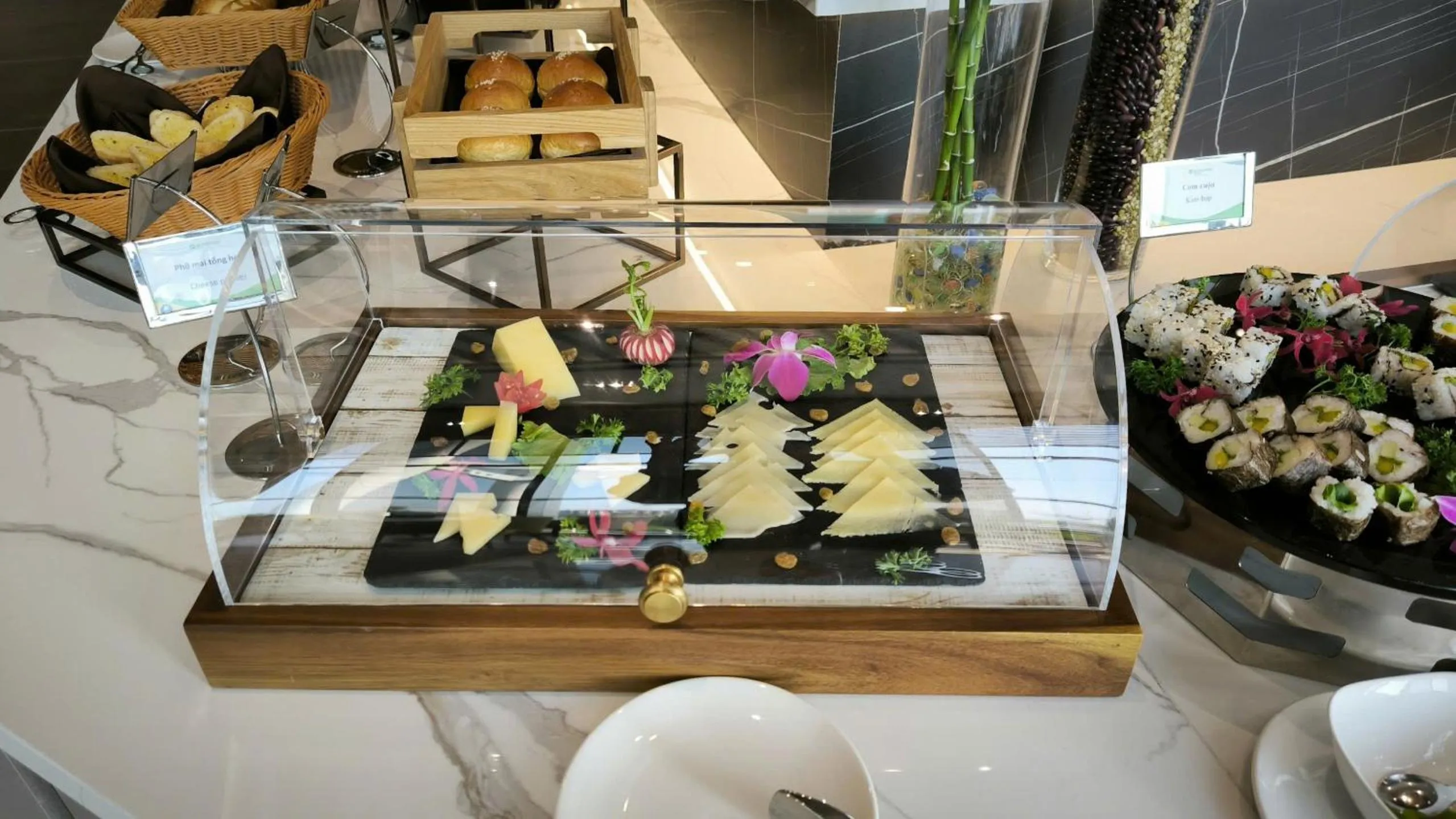 Breakfast in Wyndham Garden Legend Halong