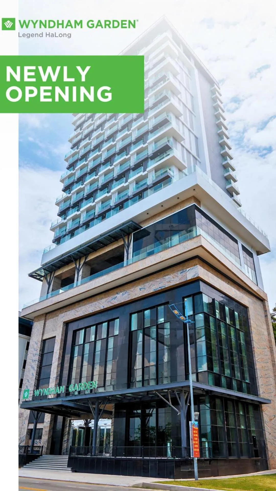 Property building in Wyndham Garden Legend Halong