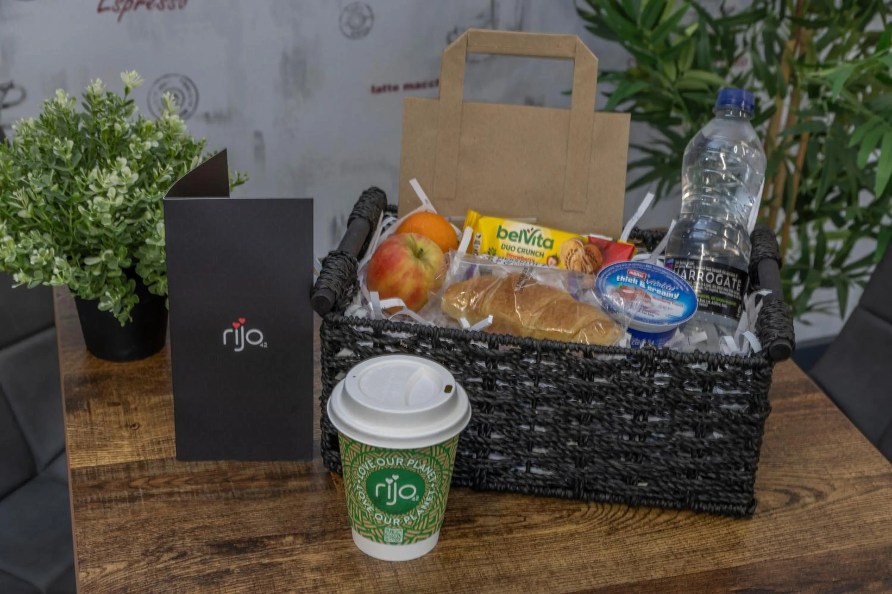 Continental breakfast in Dockside Aparthotel, Best Western Signature Collection