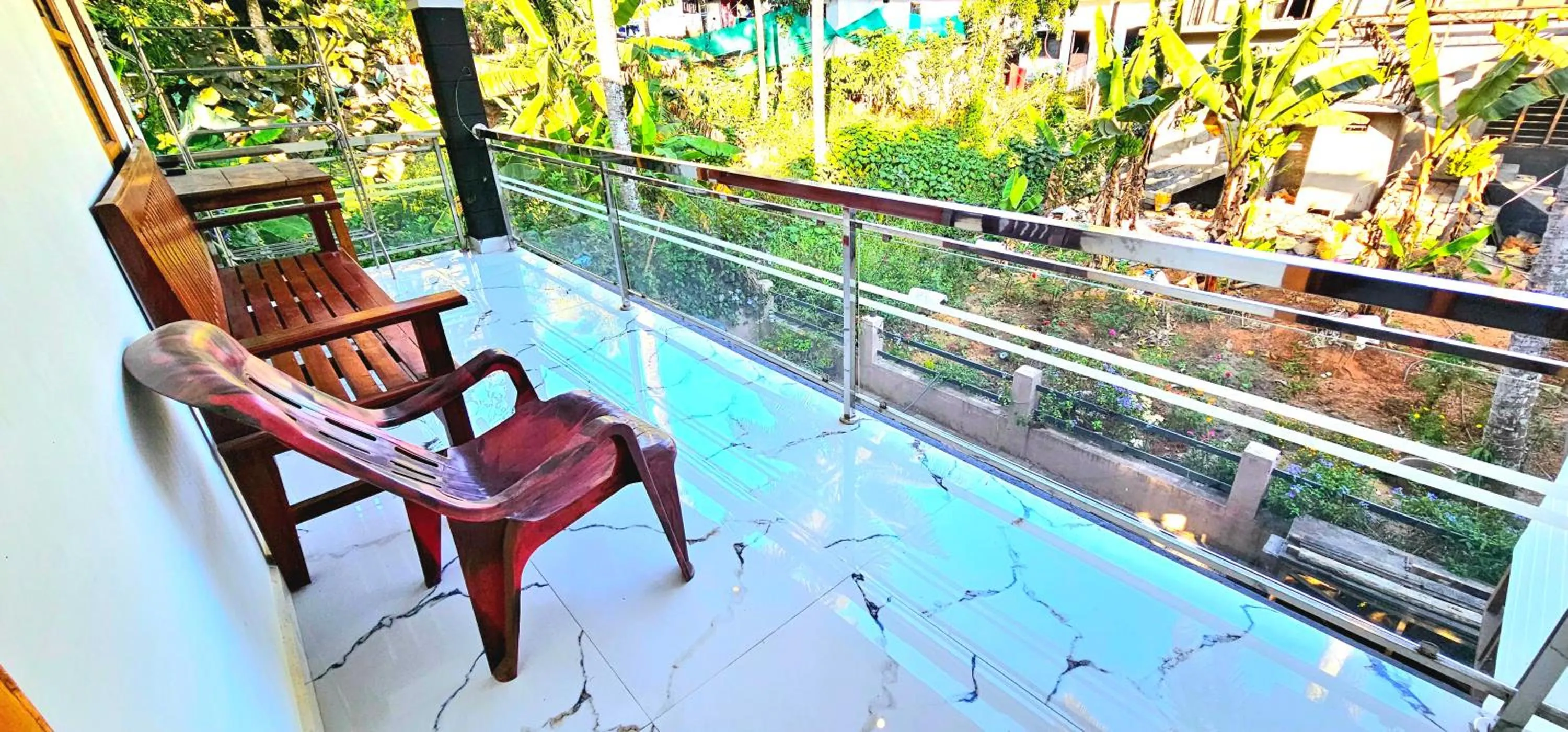 Garden in Dean Dale Cottages